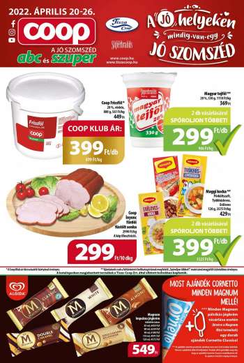 Újság Coop - 2022.04.20 - 2022.04.26.