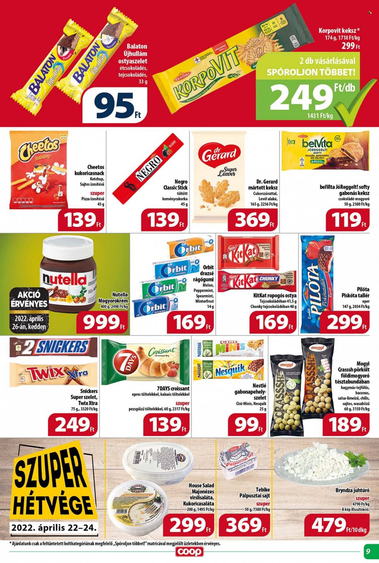 Coop akciós újságok - 2022.04.20 - 2022.04.26. Oldal 9