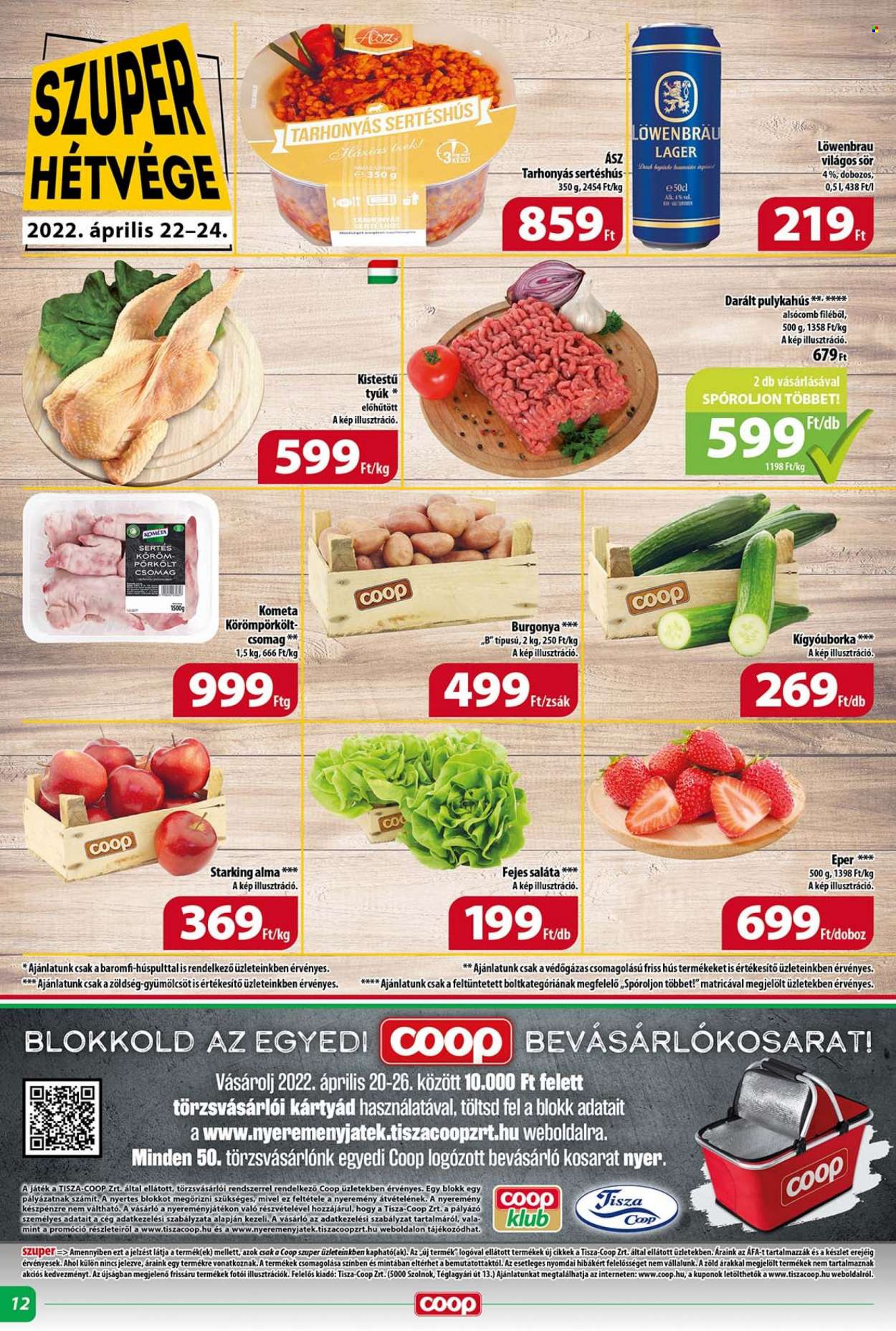 Coop akciós újságok - 2022.04.20 - 2022.04.26. Oldal 12