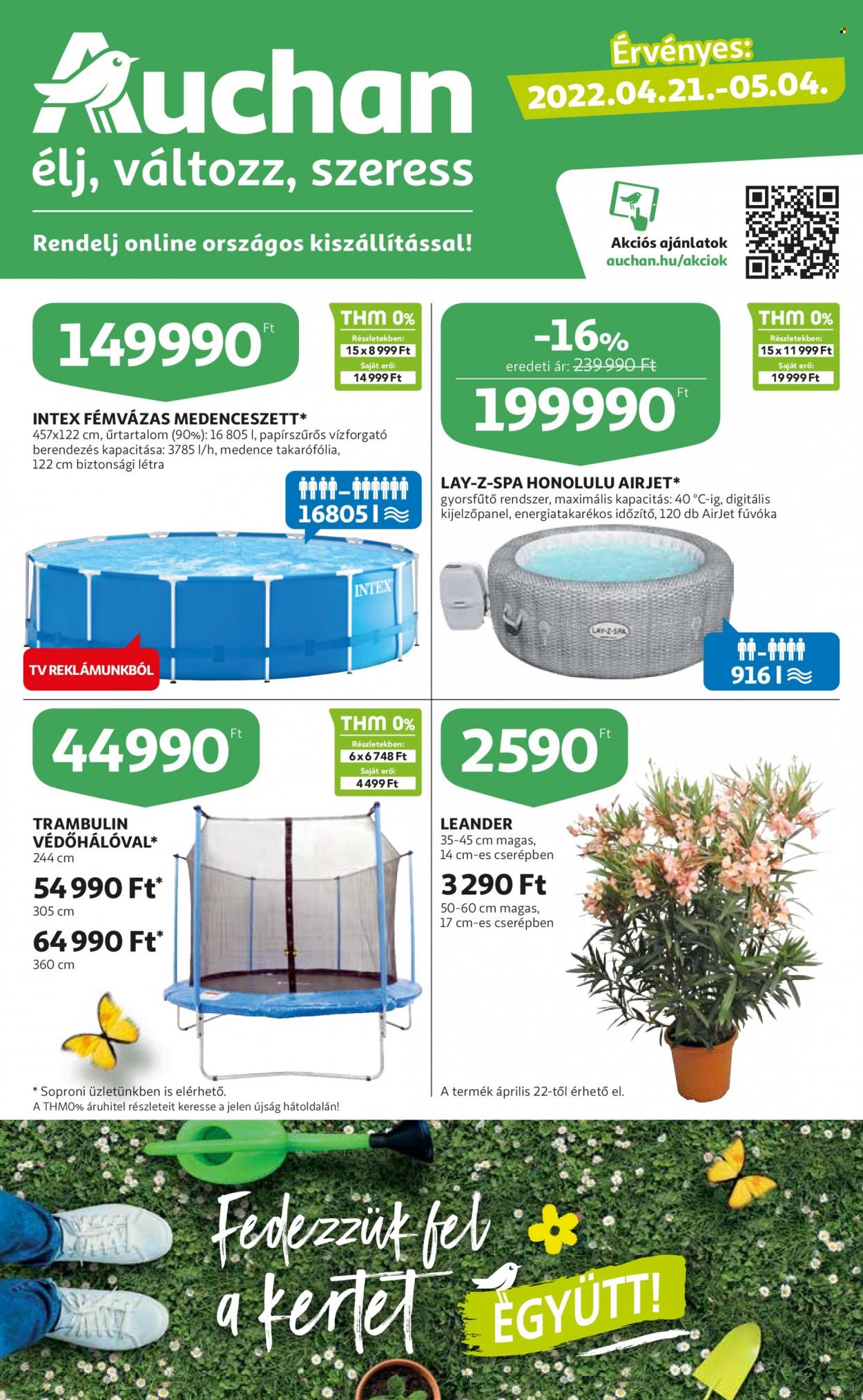 Auchan akciós újságok - 2022.04.21 - 2022.05.04. Oldal 1