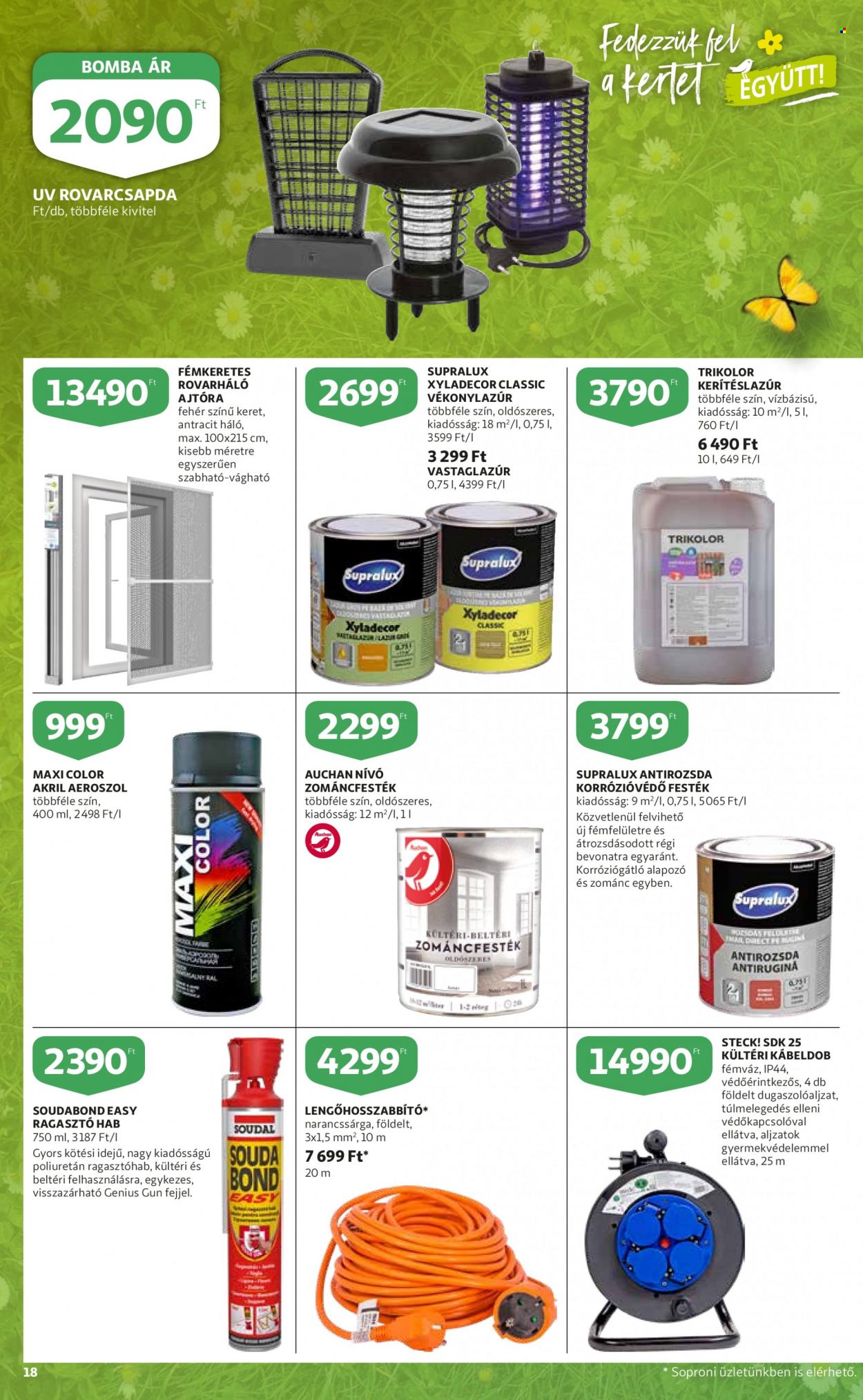 Auchan akciós újságok - 2022.04.21 - 2022.05.04. Oldal 18