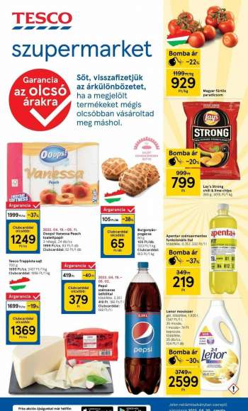 Újság TESCO - 2022.04.20 - 2022.04.27.