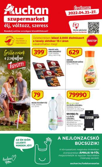 Újság Auchan - 2022.04.21 - 2022.04.27.