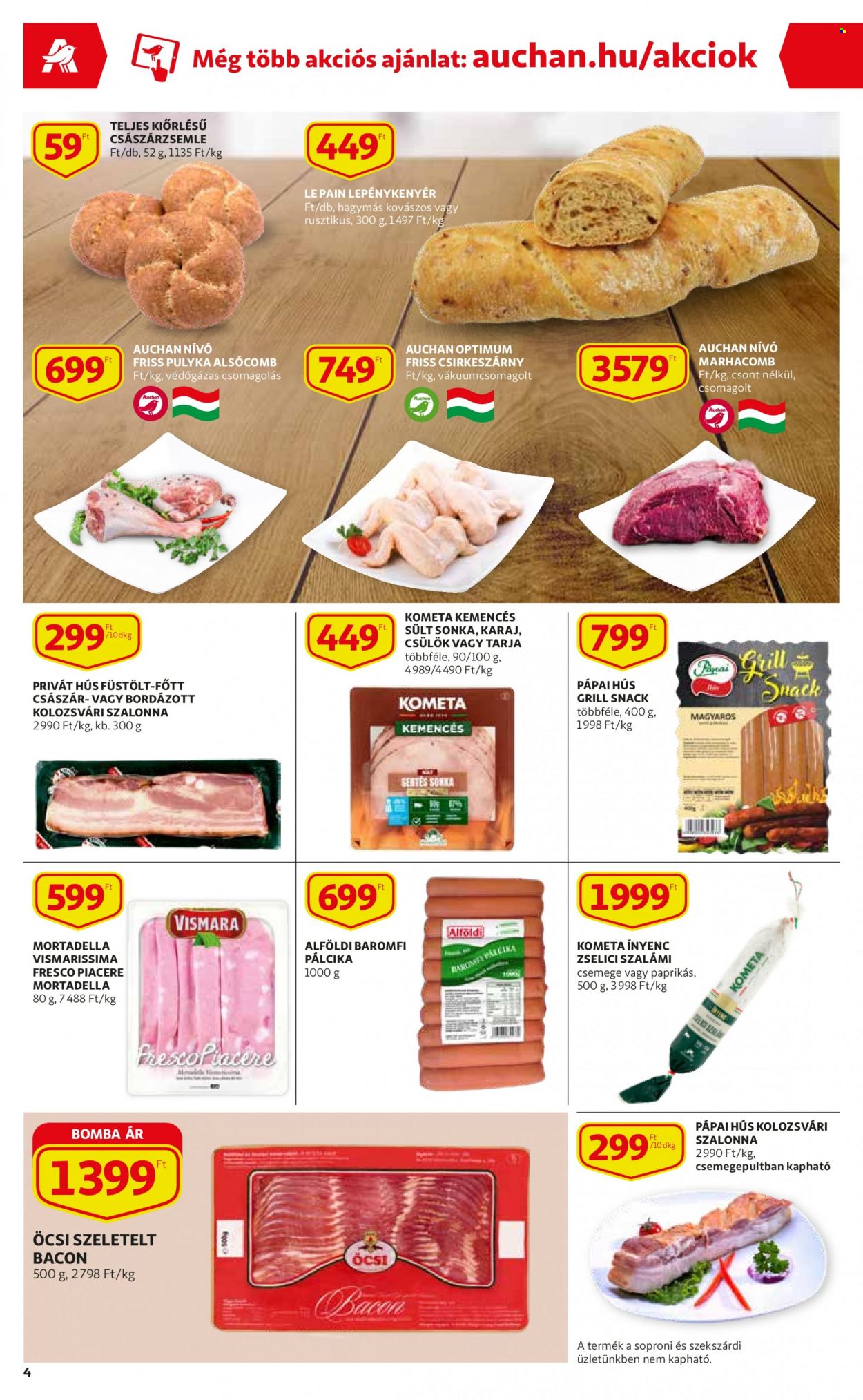 Auchan akciós újságok - 2022.04.21 - 2022.04.27. Oldal 4