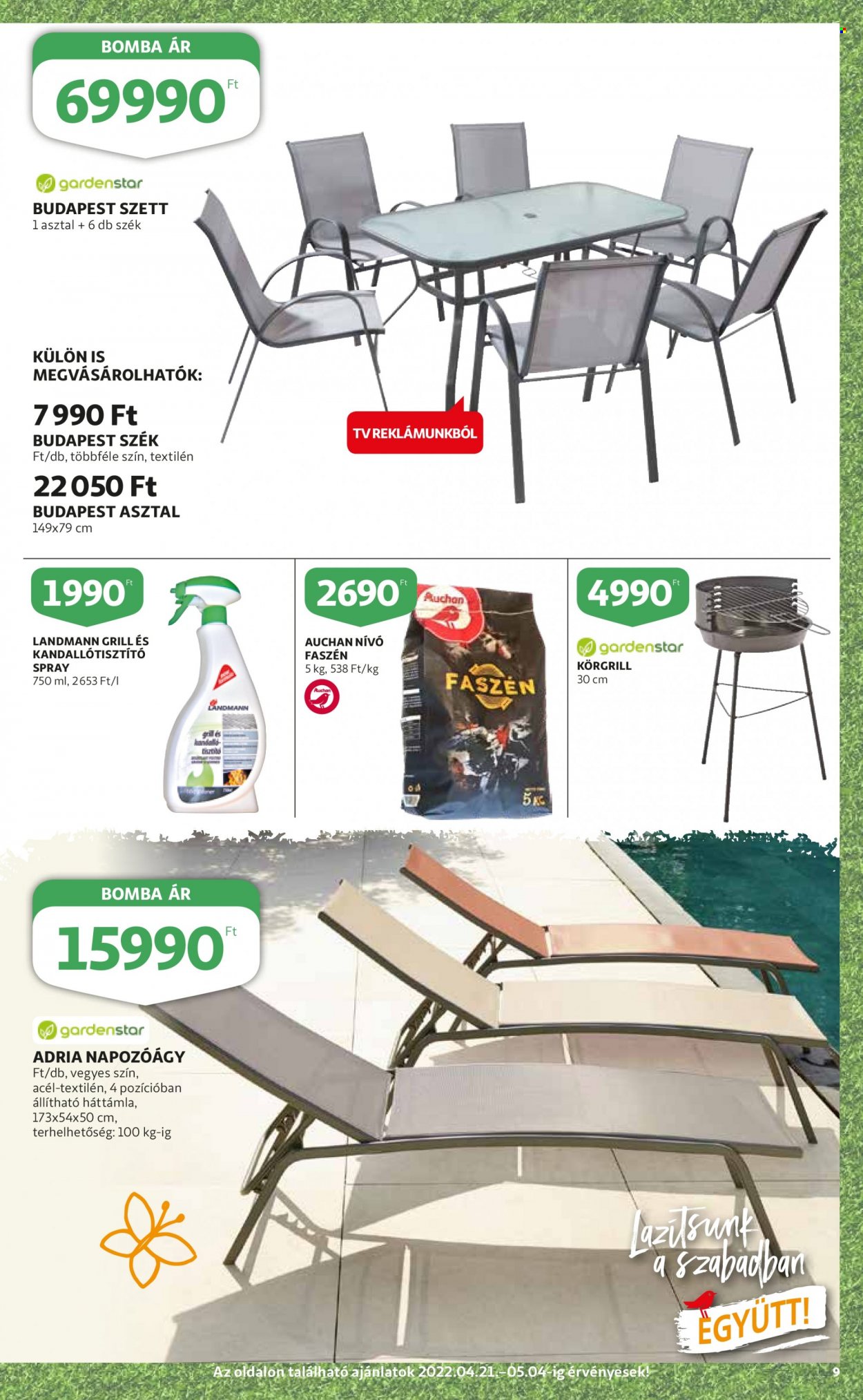Auchan akciós újságok - 2022.04.21 - 2022.04.27. Oldal 9