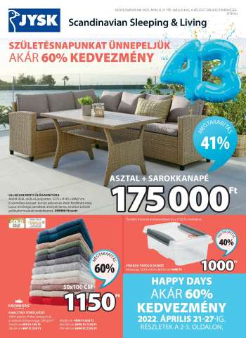 Újság JYSK - 2022.04.21 - 2022.05.04.