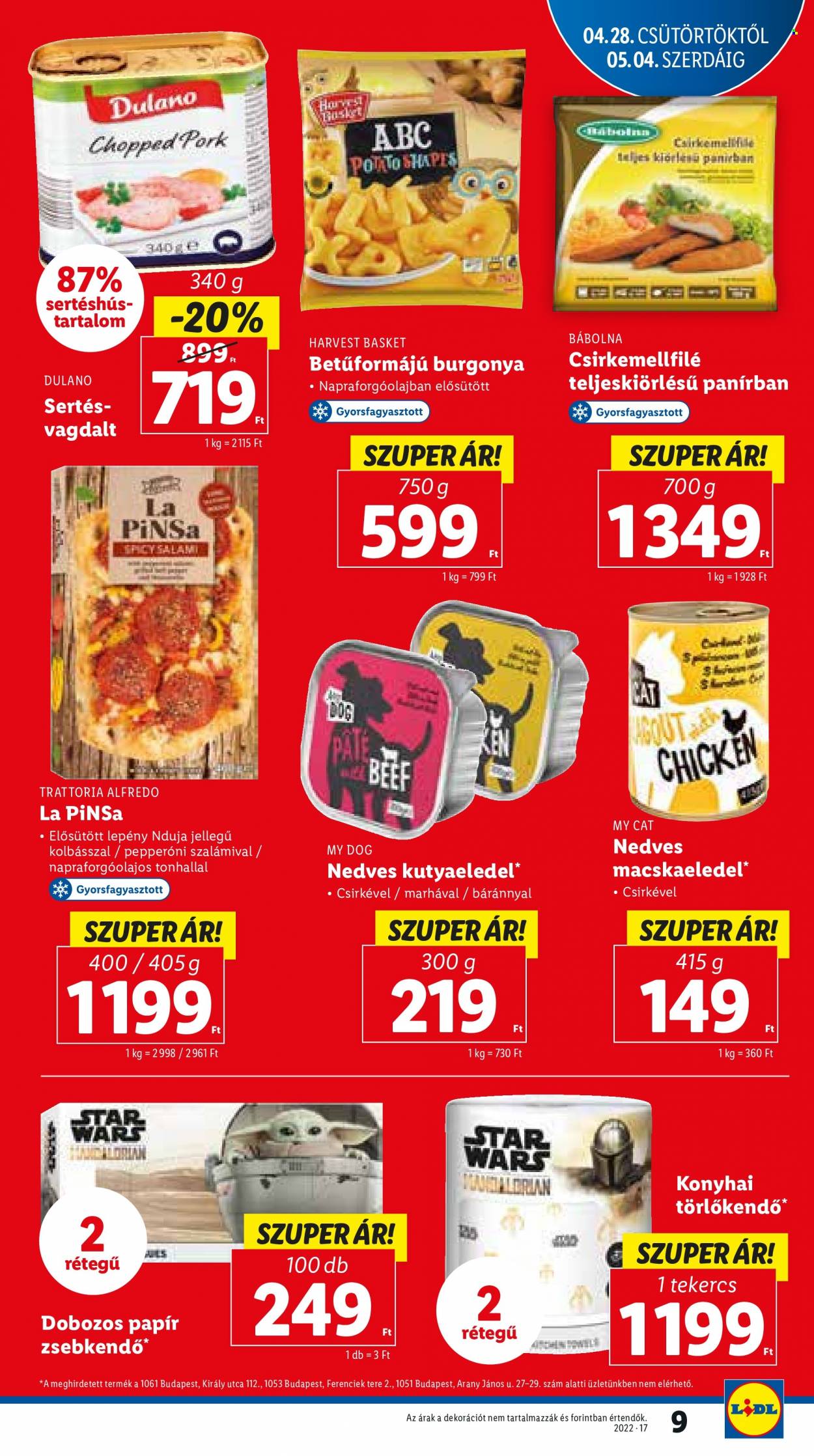 Lidl akciós újságok - 2022.04.28 - 2022.05.04. Oldal 9