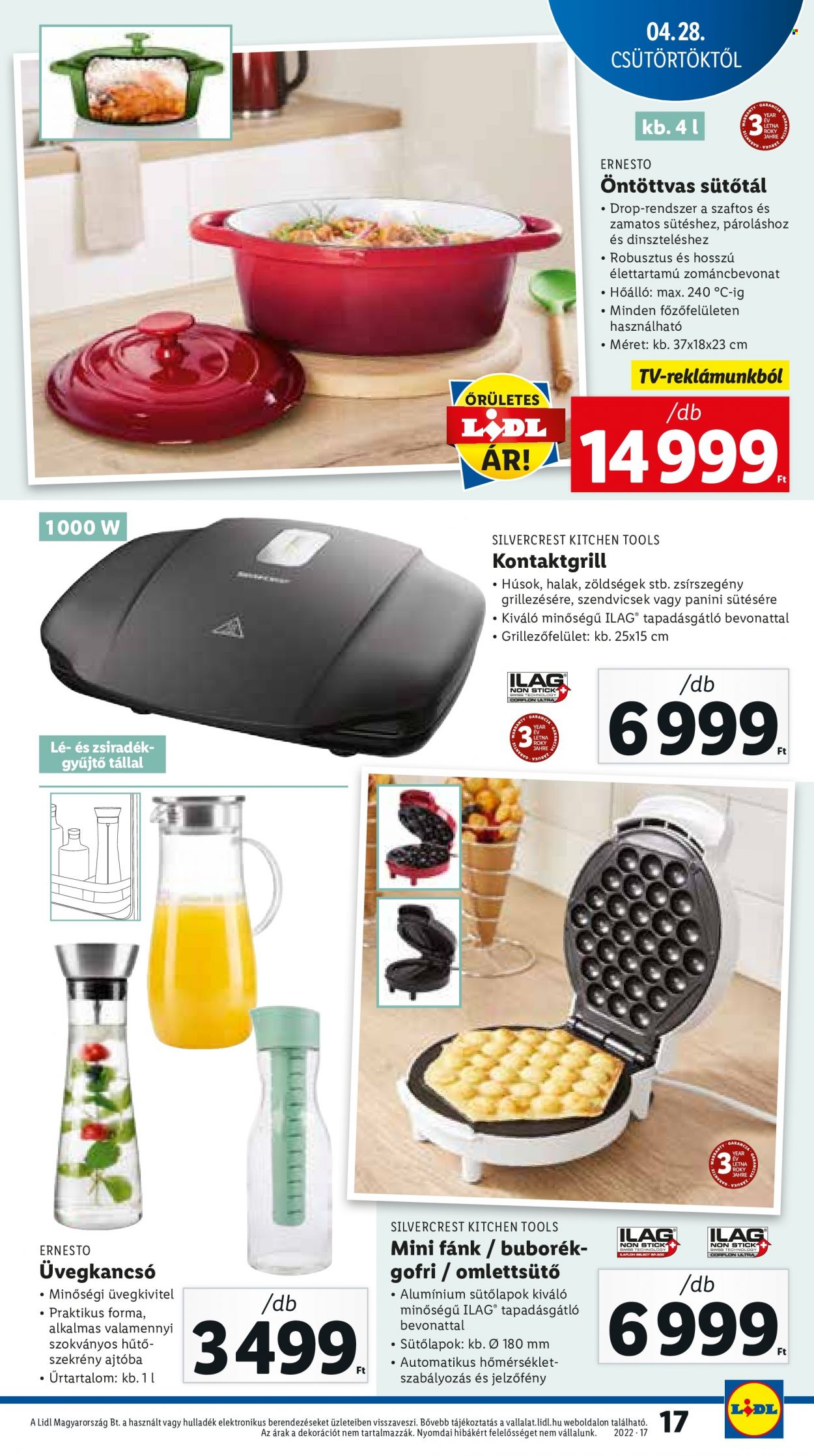 Lidl akciós újságok - 2022.04.28 - 2022.05.04. Oldal 17
