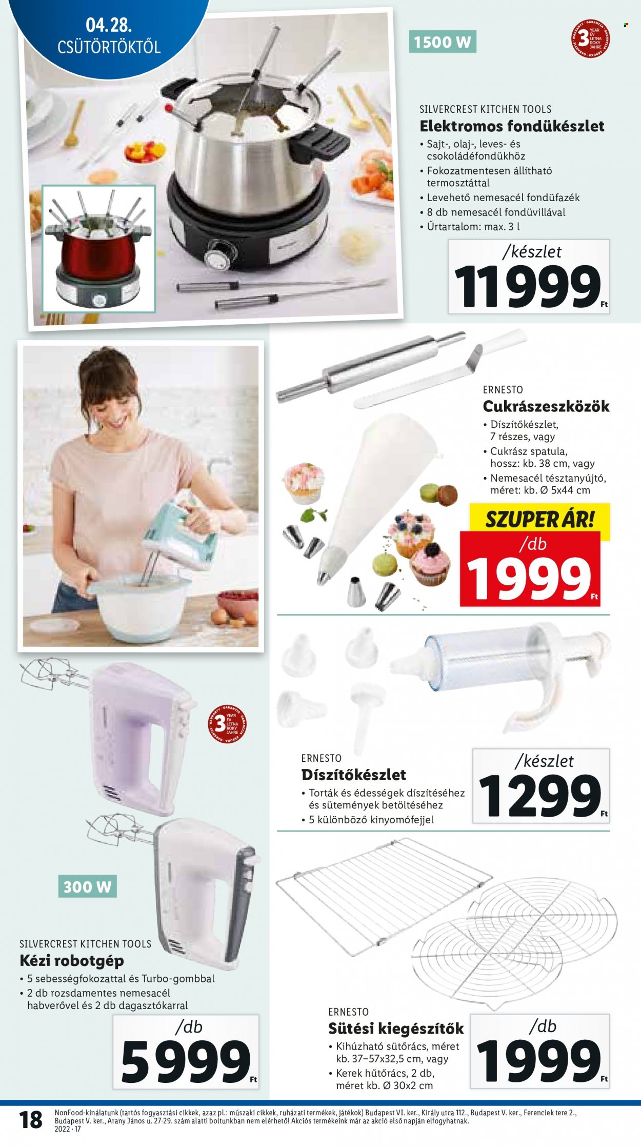 Lidl akciós újságok - 2022.04.28 - 2022.05.04. Oldal 18