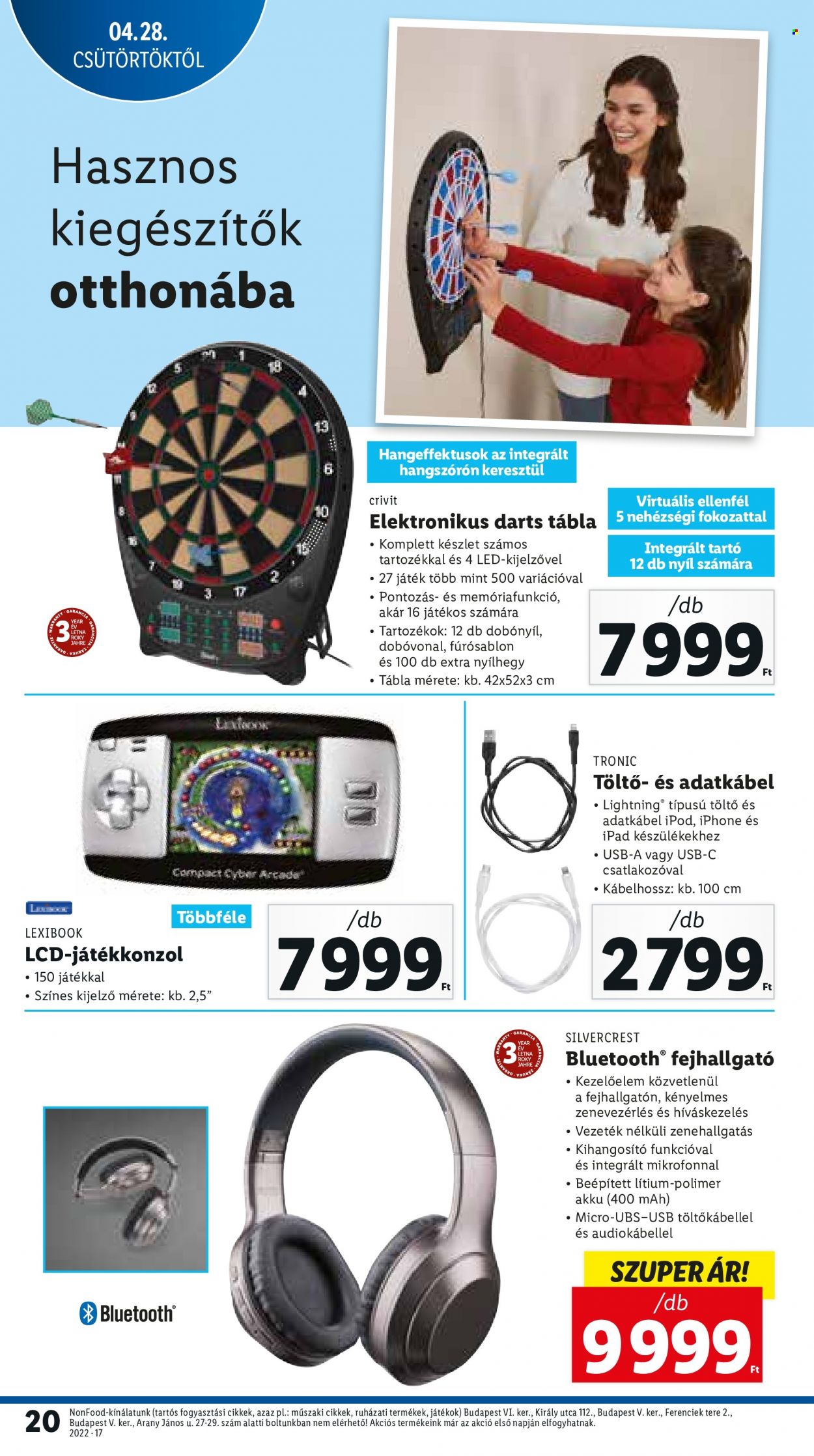 Lidl akciós újságok - 2022.04.28 - 2022.05.04. Oldal 20