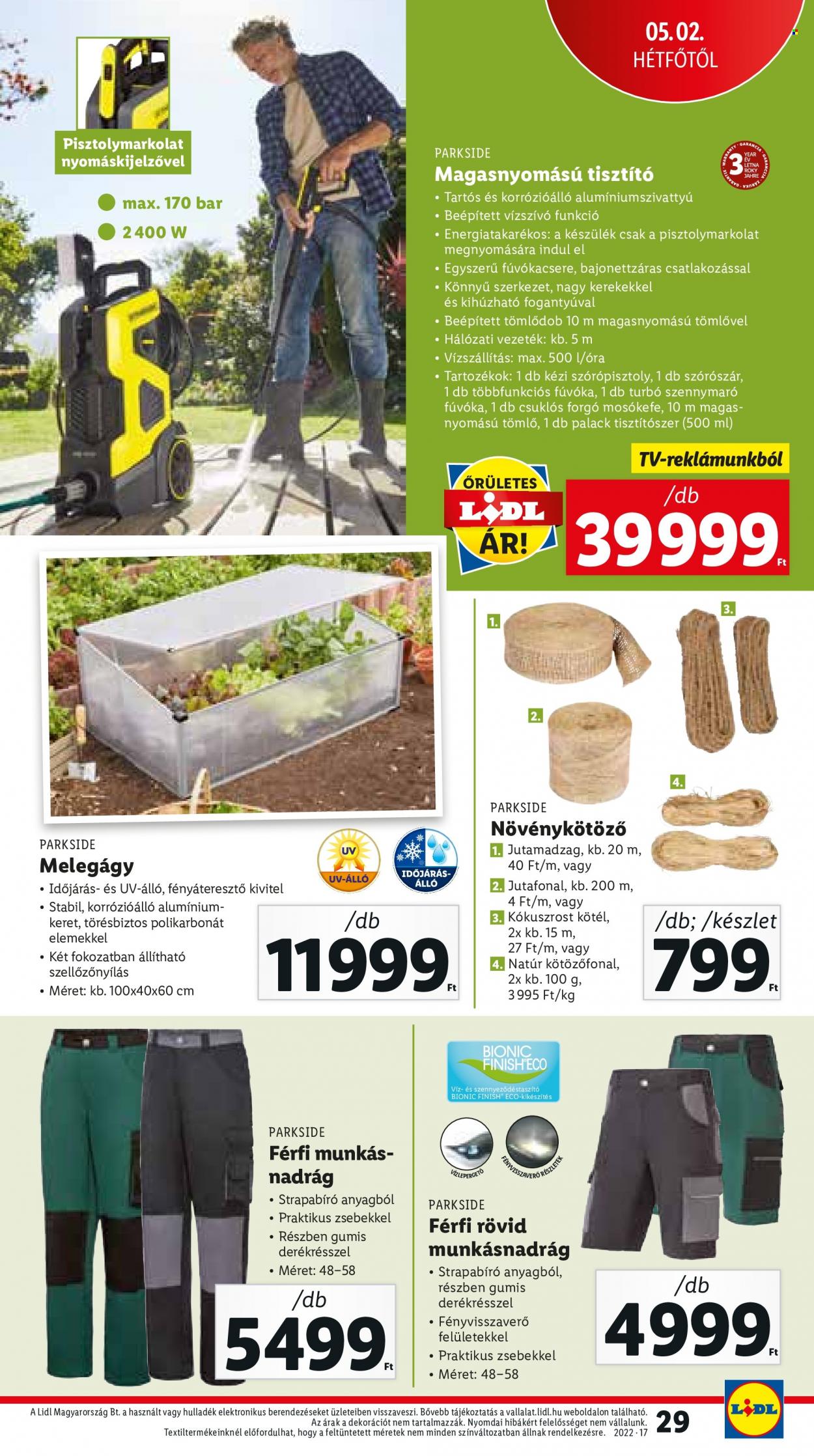 Lidl akciós újságok - 2022.04.28 - 2022.05.04. Oldal 29