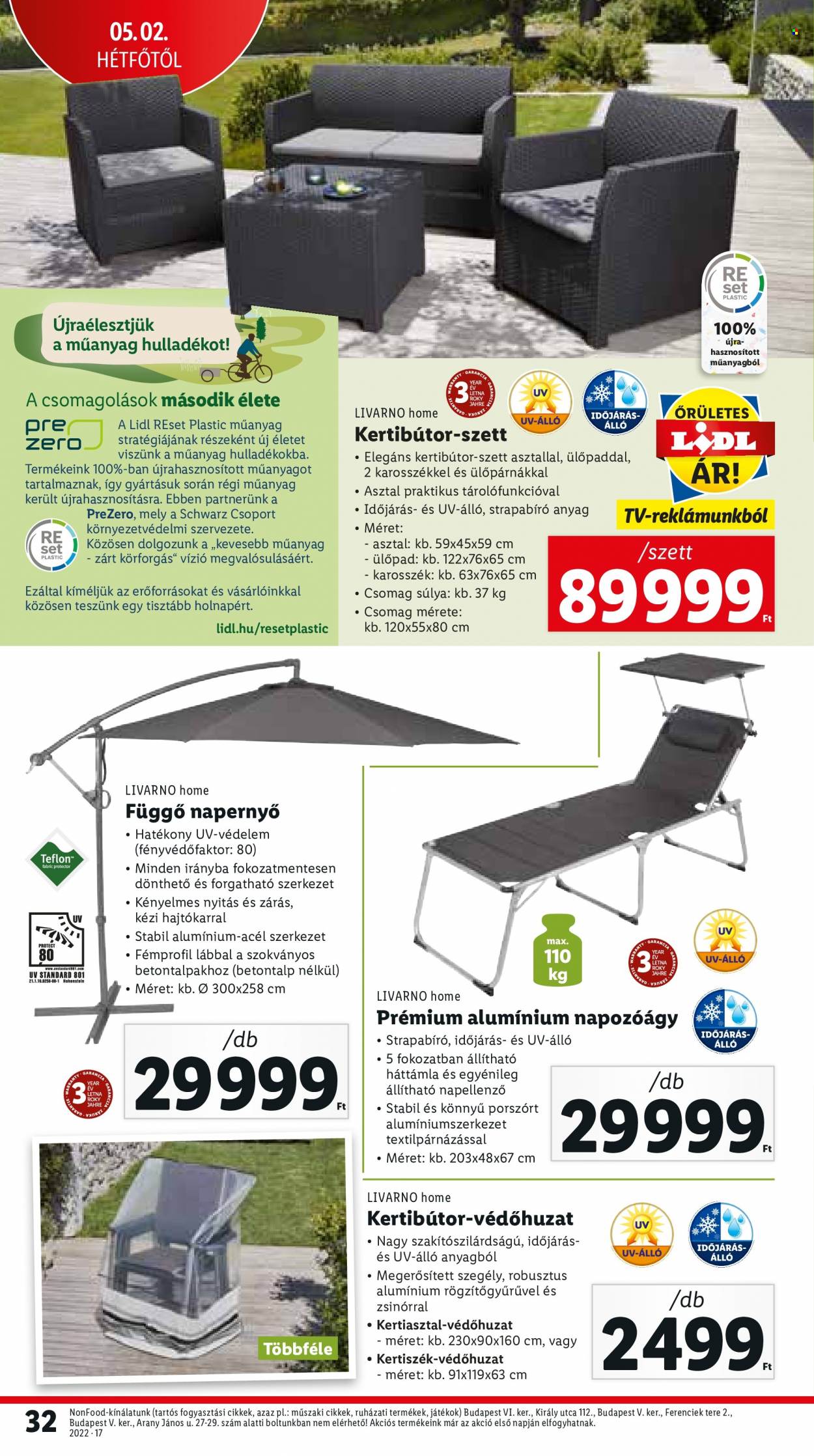 Lidl akciós újságok - 2022.04.28 - 2022.05.04. Oldal 32