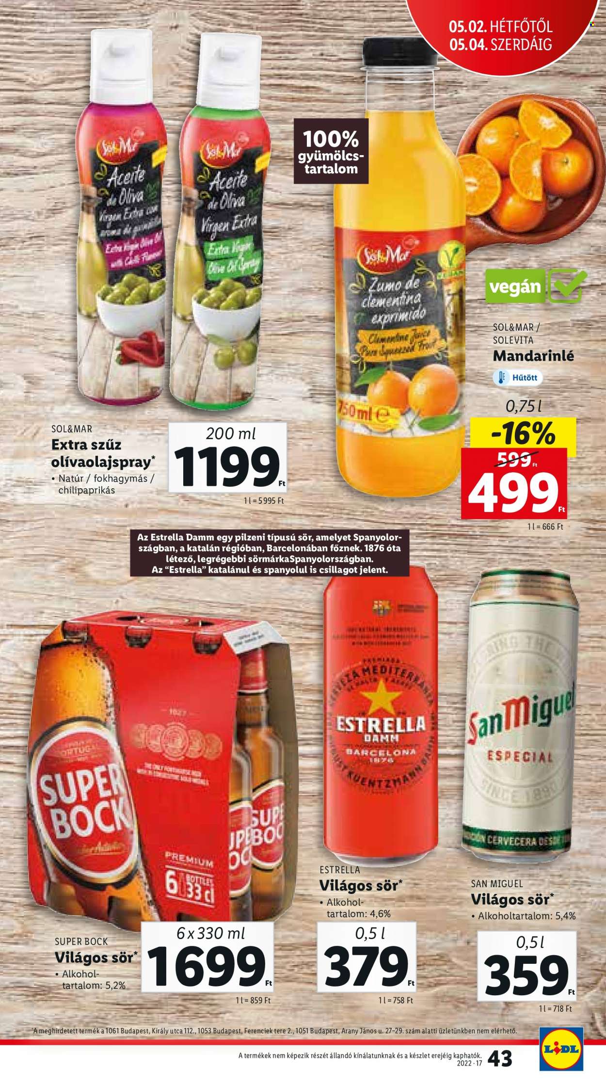 Lidl akciós újságok - 2022.04.28 - 2022.05.04. Oldal 43