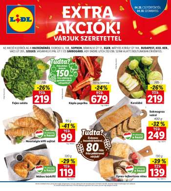 Újság Lidl - 2022.04.28 - 2022.04.30.
