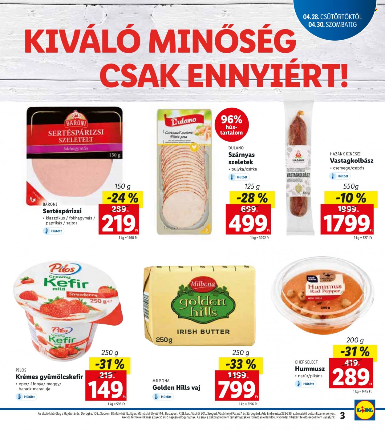 Lidl akciós újságok - 2022.04.28 - 2022.04.30. Oldal 3