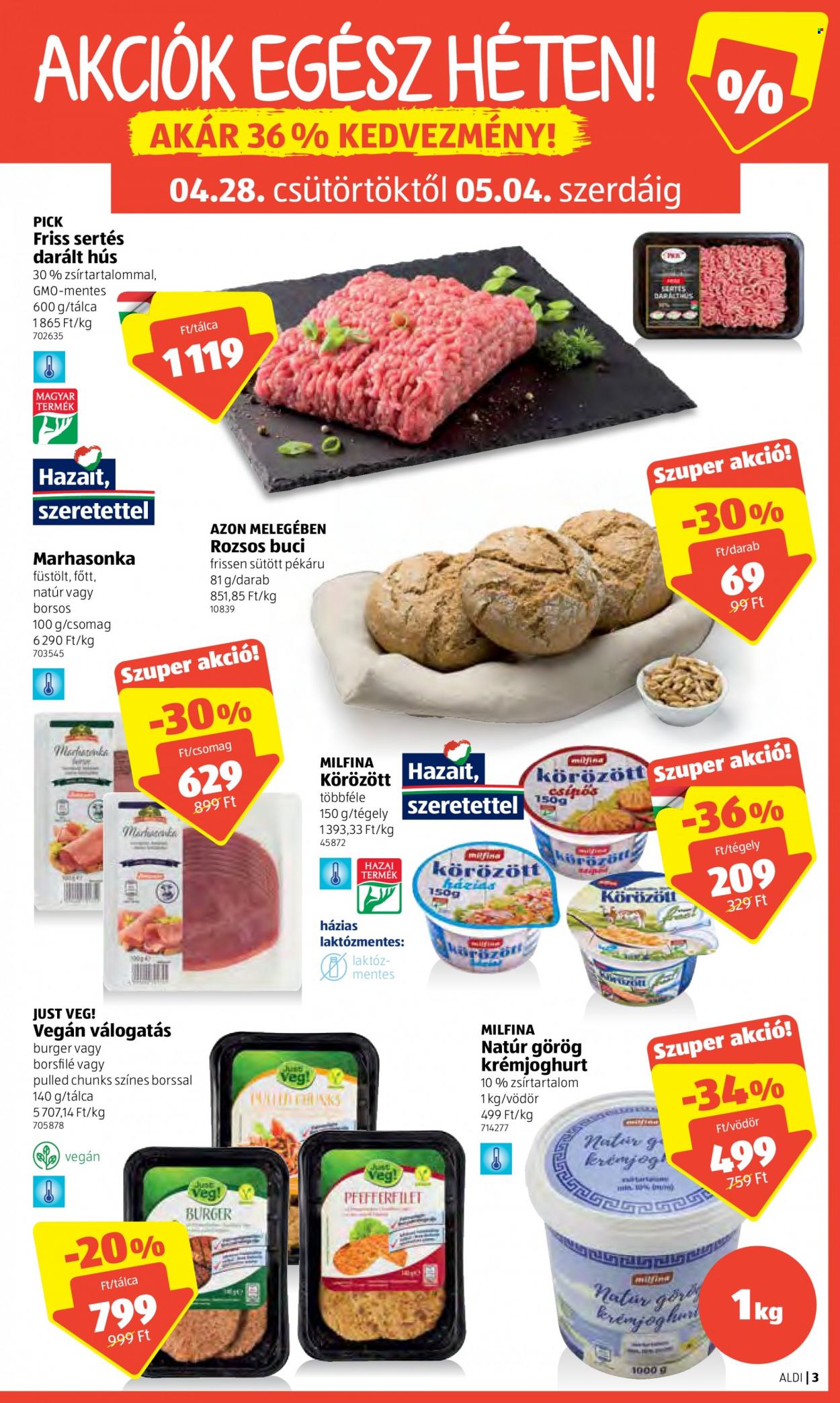 Aldi akciós újságok - 2022.04.28 - 2022.05.04. Oldal 3
