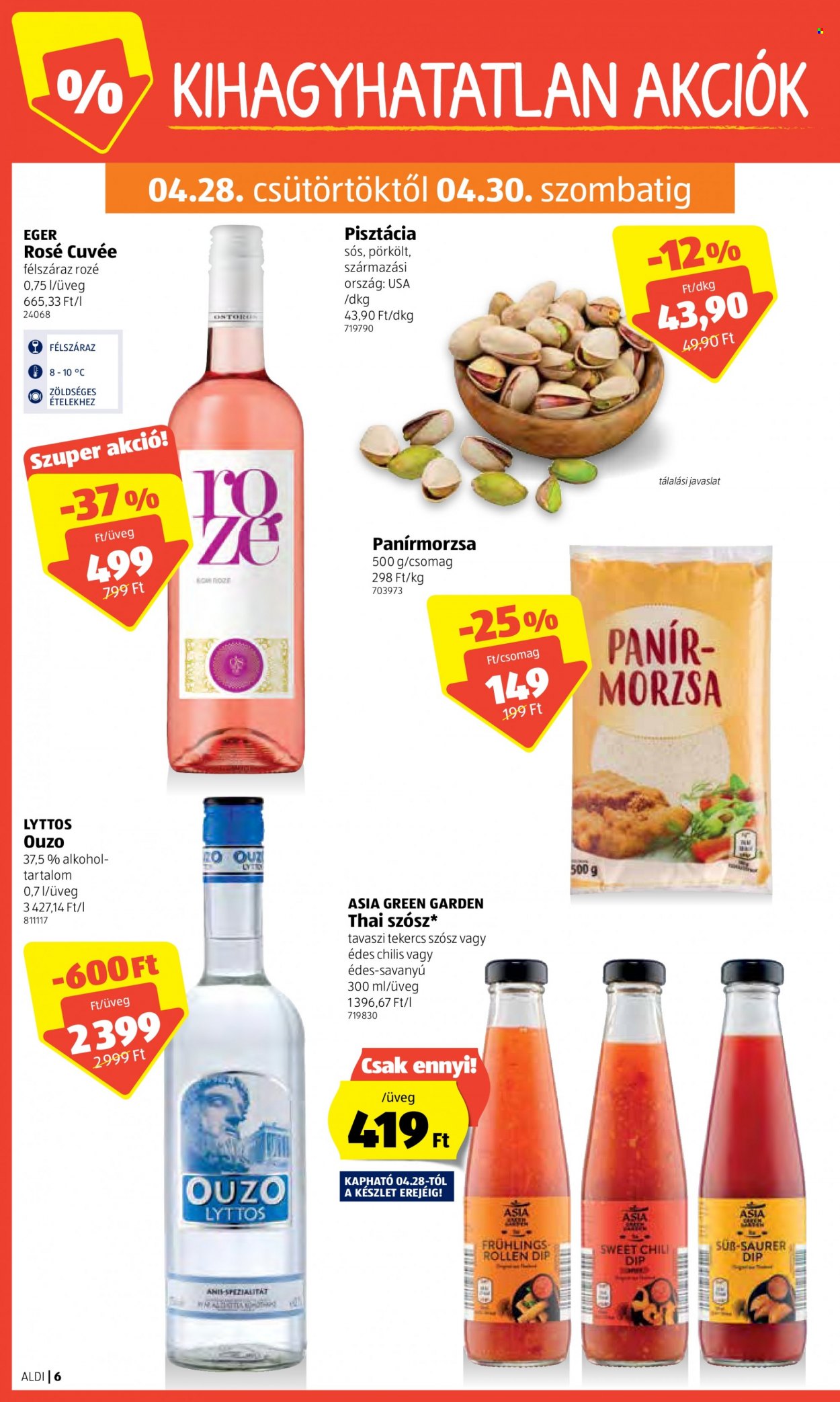Aldi akciós újságok - 2022.04.28 - 2022.05.04. Oldal 6
