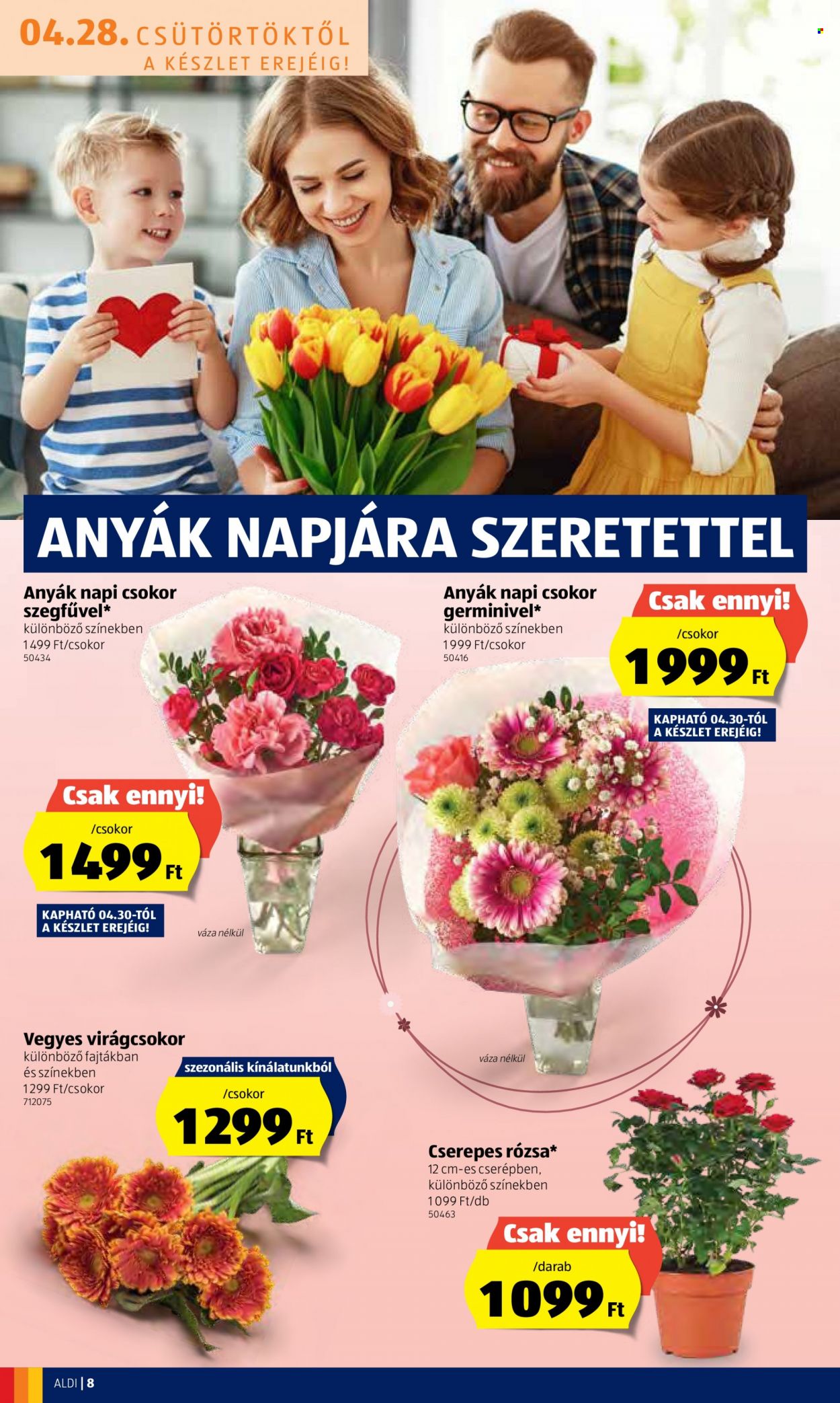 Aldi akciós újságok - 2022.04.28 - 2022.05.04. Oldal 8