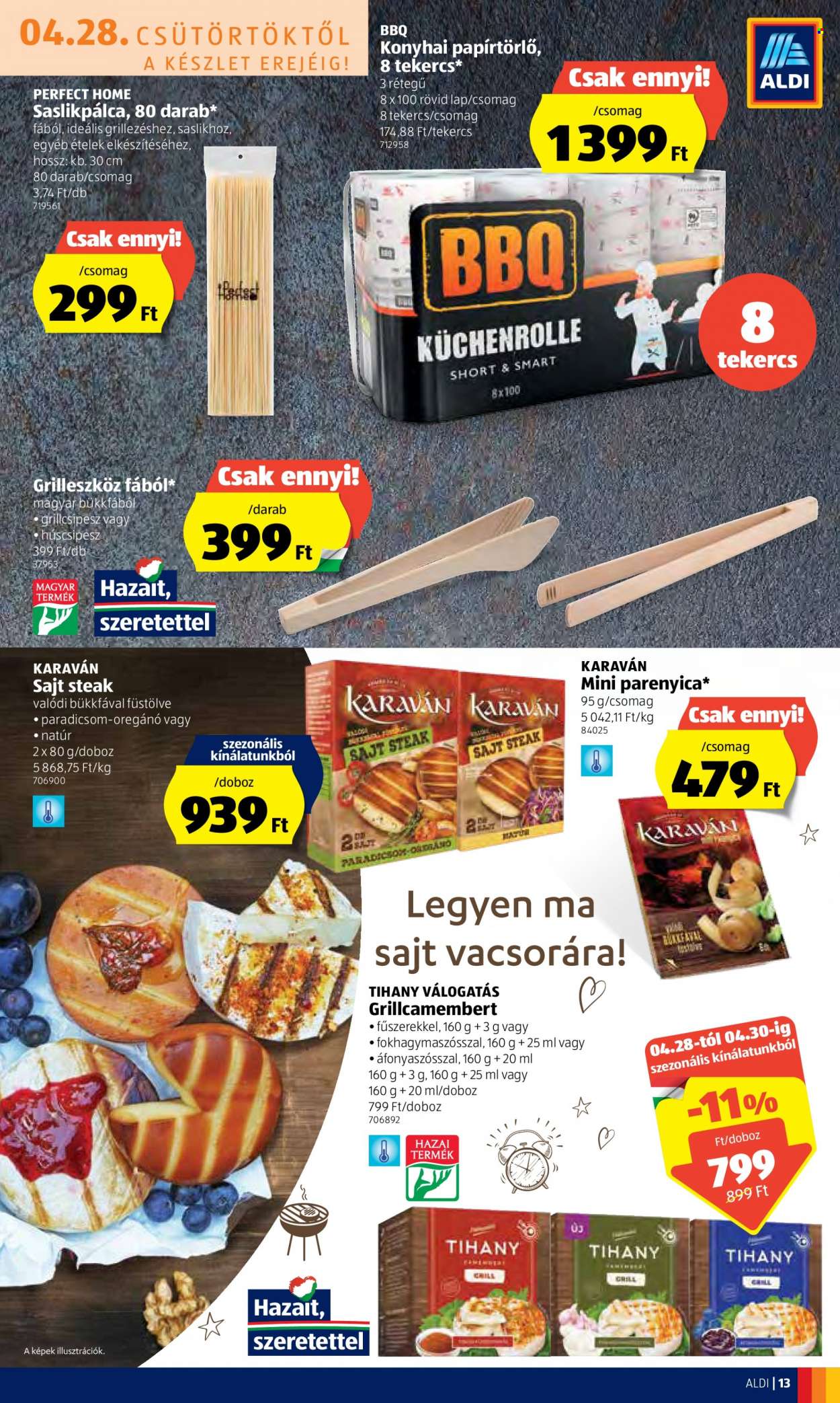 Aldi akciós újságok - 2022.04.28 - 2022.05.04. Oldal 13