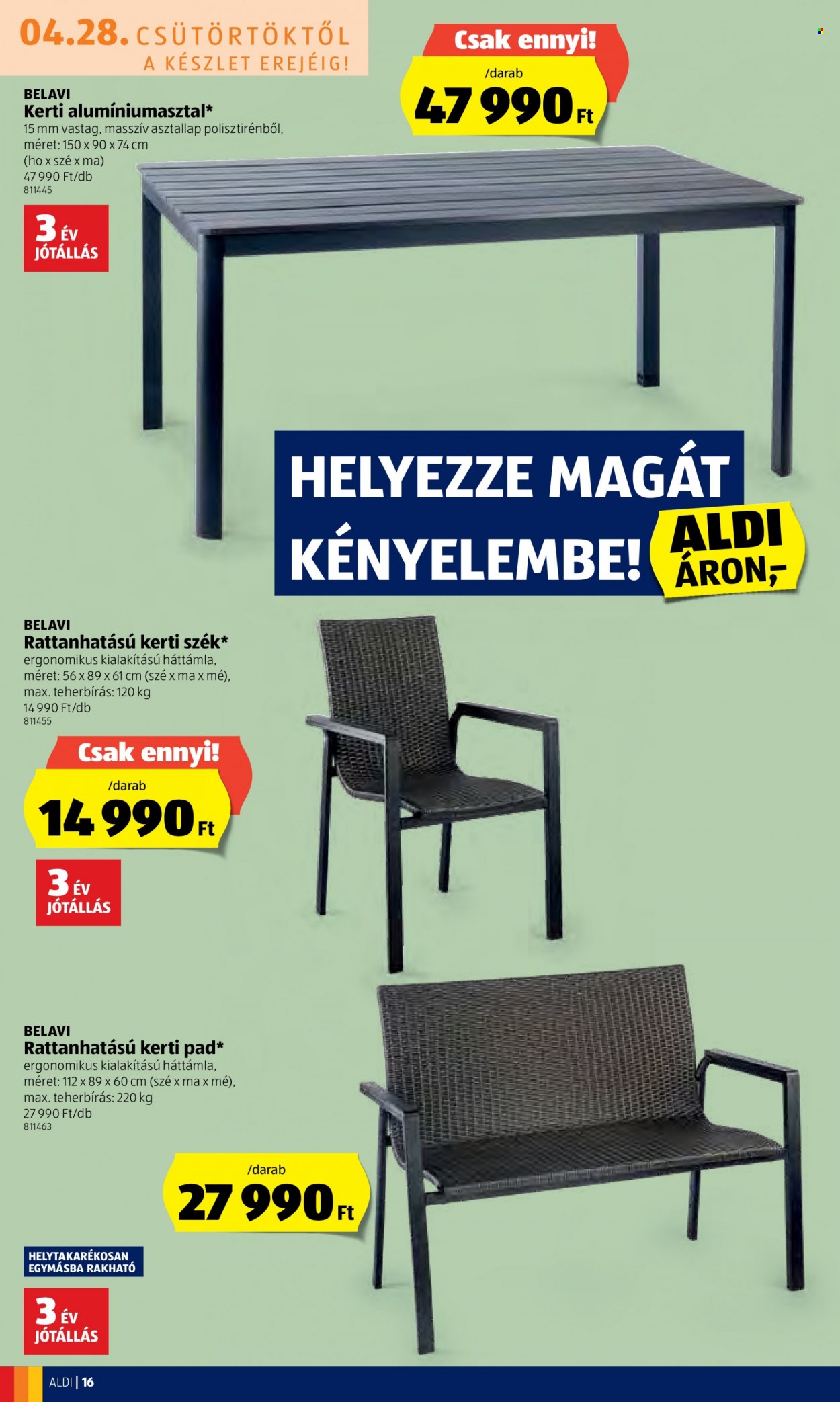 Aldi akciós újságok - 2022.04.28 - 2022.05.04. Oldal 16