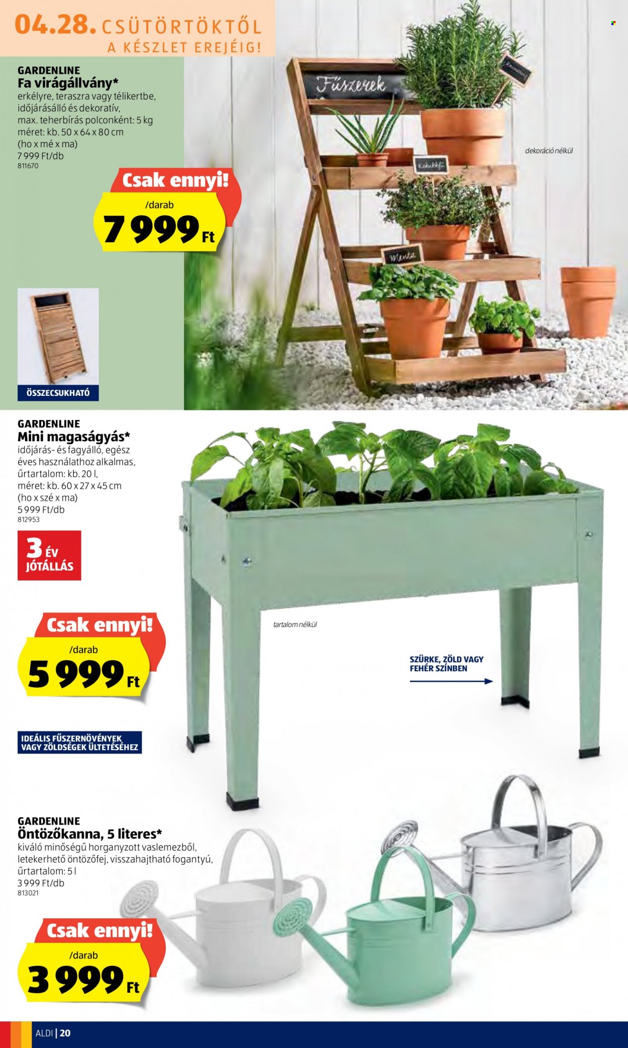 Aldi akciós újságok - 2022.04.28 - 2022.05.04. Oldal 20