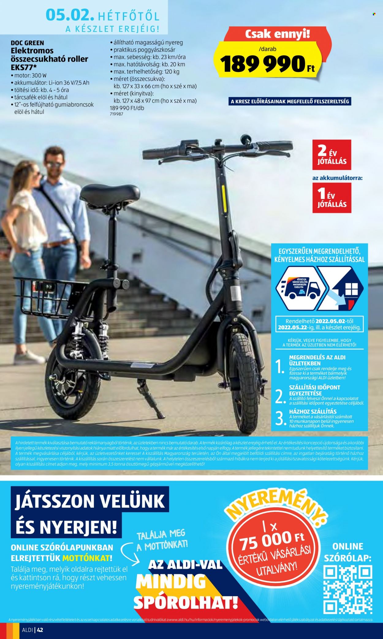 Aldi akciós újságok - 2022.04.28 - 2022.05.04. Oldal 42