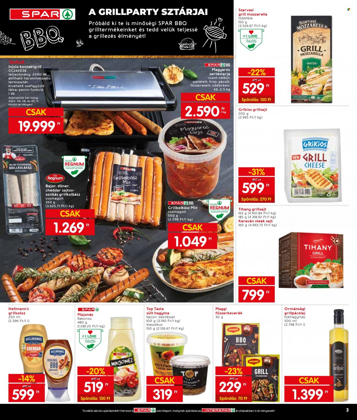 INTERSPAR akciós újságok - 2022.04.28 - 2022.05.04. Oldal 3