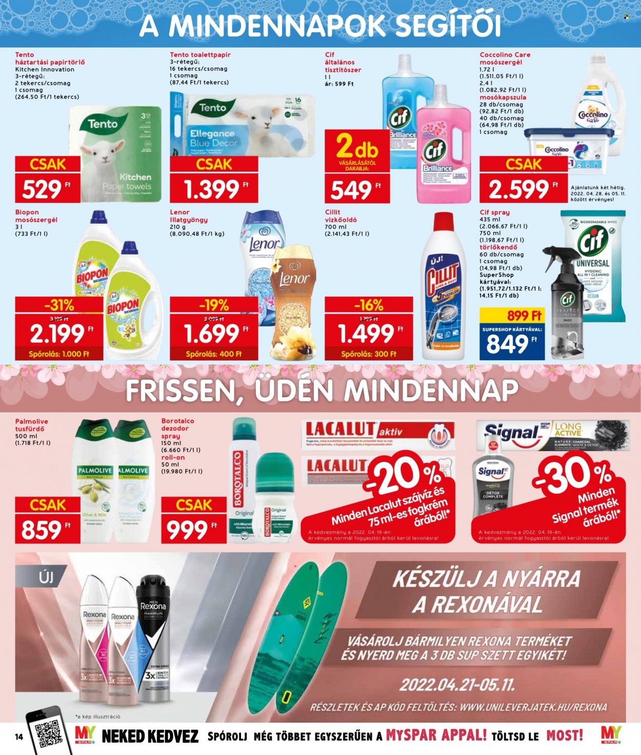INTERSPAR akciós újságok - 2022.04.28 - 2022.05.04. Oldal 20