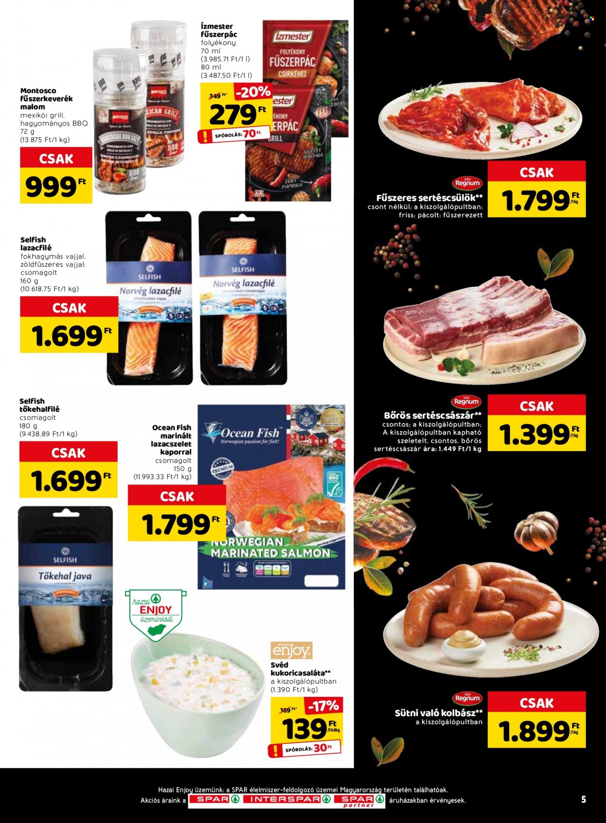 SPAR akciós újságok - 2022.04.28 - 2022.05.04. Oldal 5