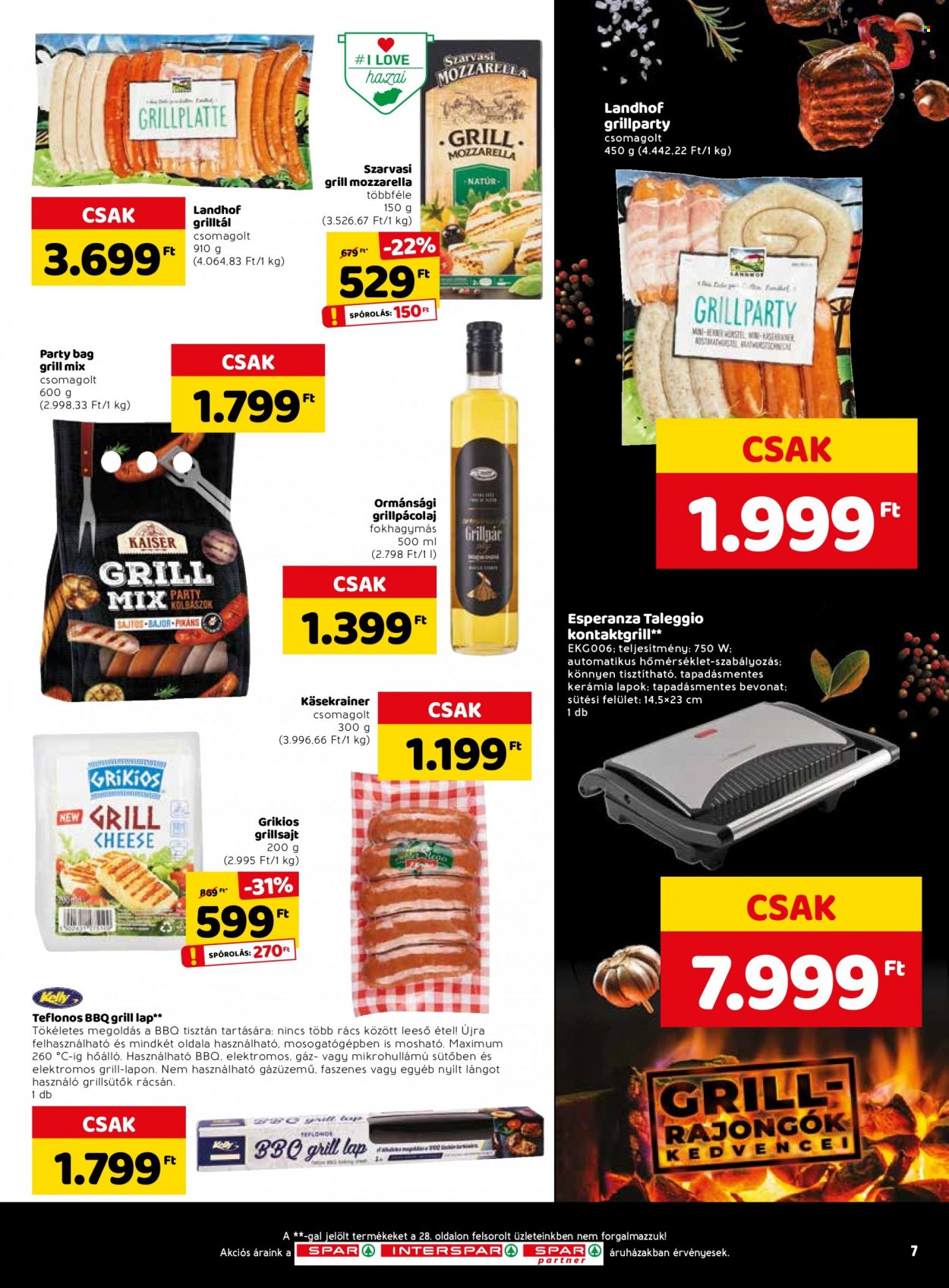 SPAR akciós újságok - 2022.04.28 - 2022.05.04. Oldal 9