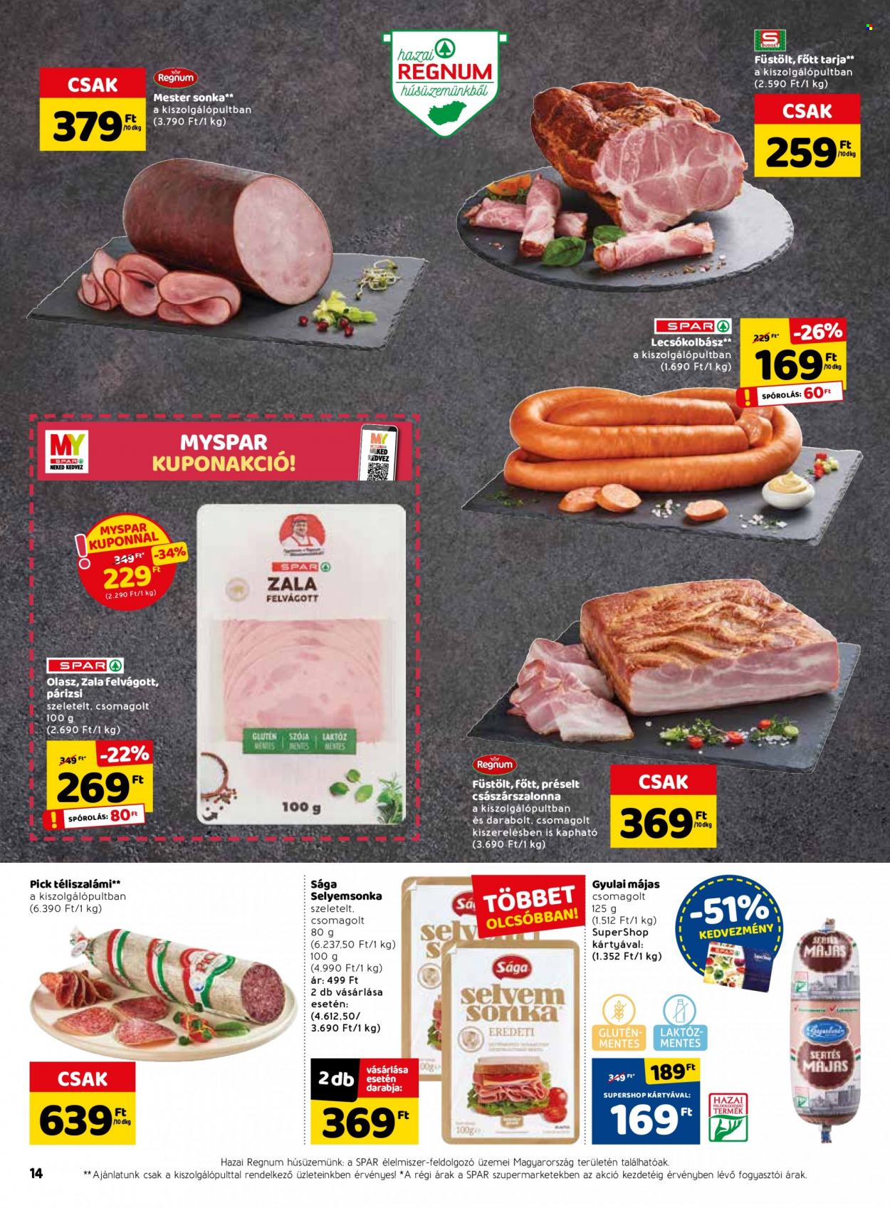 SPAR akciós újságok - 2022.04.28 - 2022.05.04. Oldal 16