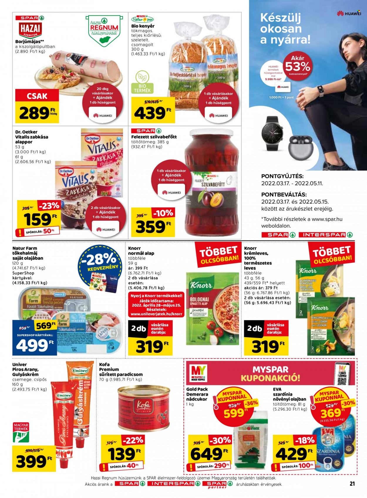 SPAR akciós újságok - 2022.04.28 - 2022.05.04. Oldal 25