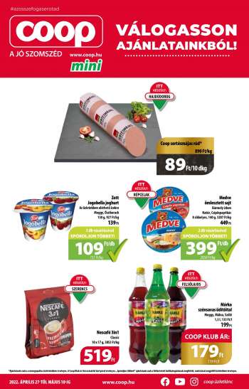 Újság Coop - 2022.04.27 - 2022.05.10.
