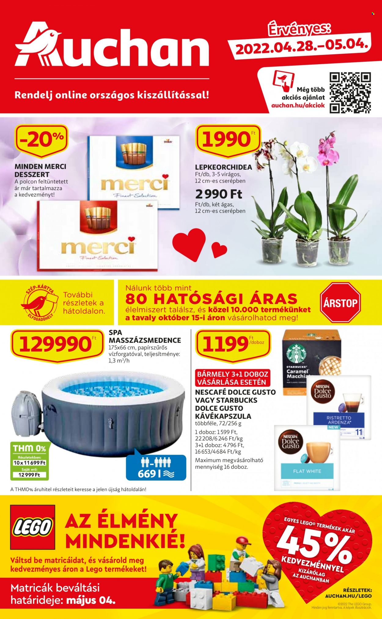 Auchan akciós újságok - 2022.04.28 - 2022.05.04. Oldal 1