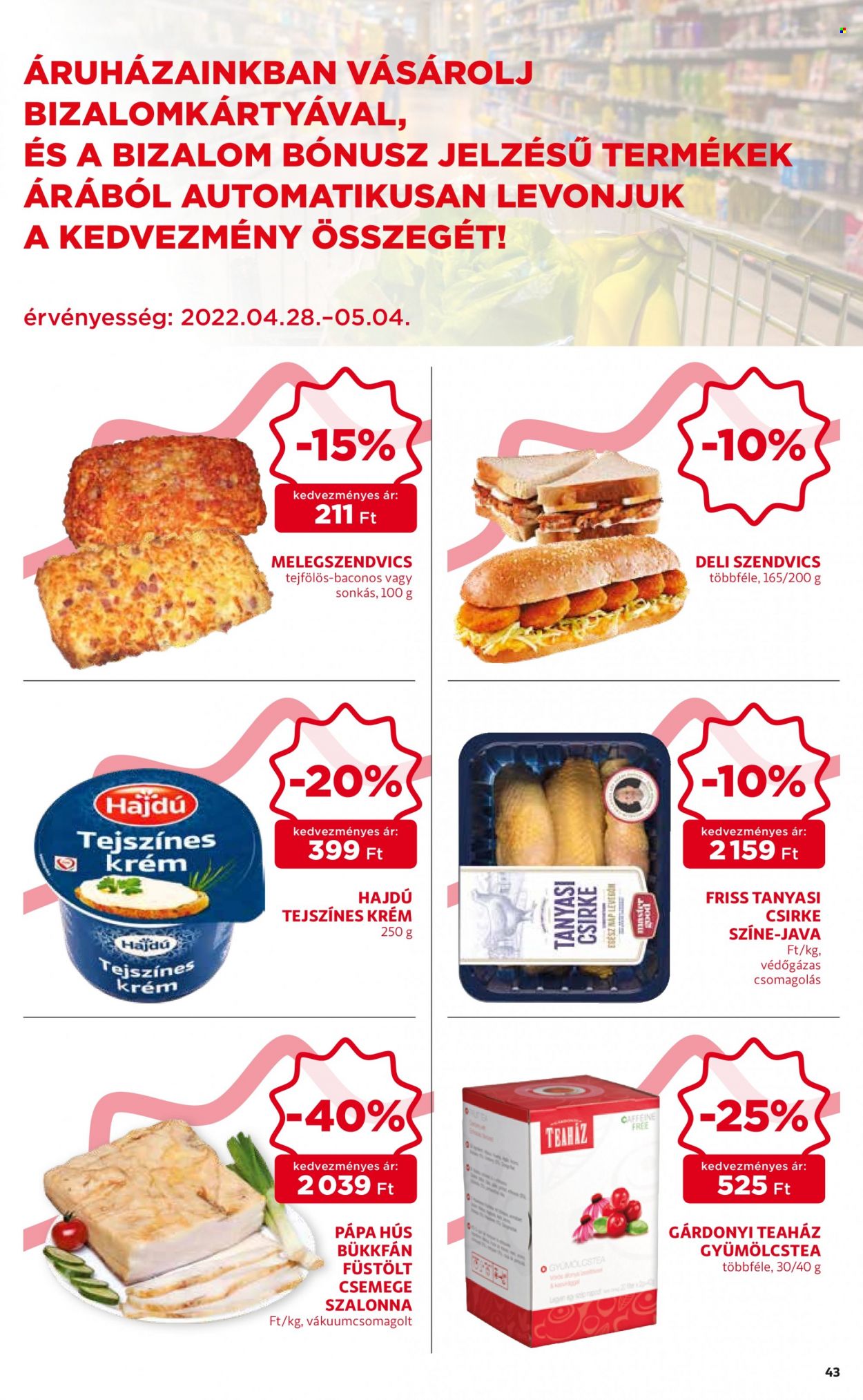Auchan akciós újságok - 2022.04.28 - 2022.05.04. Oldal 43