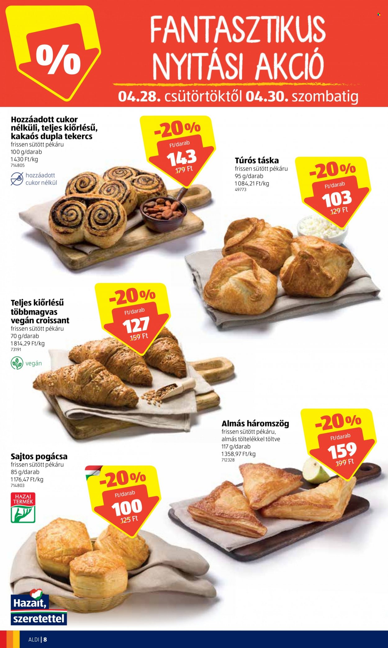 Aldi akciós újságok - 2022.04.28 - 2022.04.30. Oldal 8