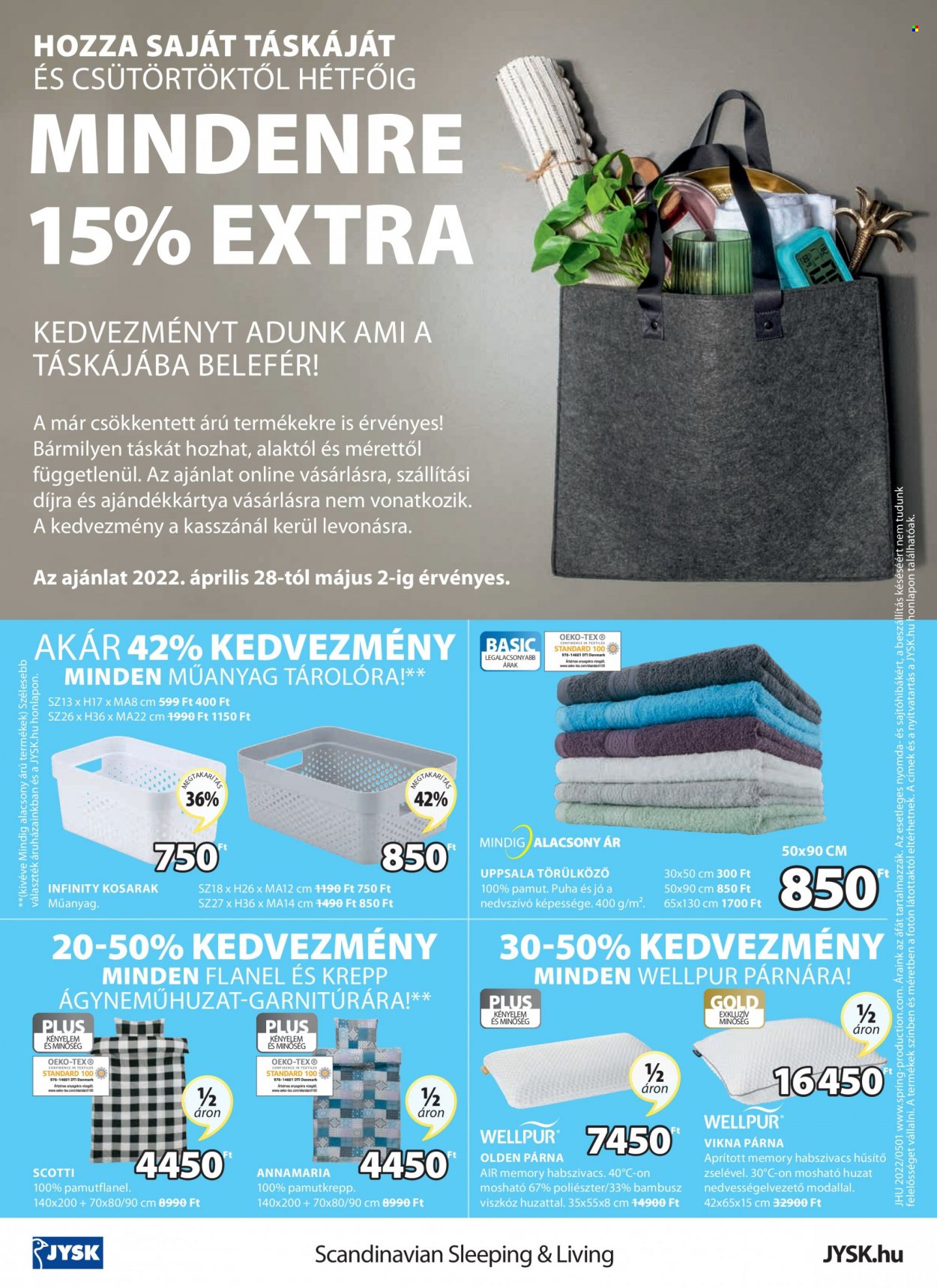 JYSK akciós újságok - 2022.04.28 - 2022.05.11. Oldal 32