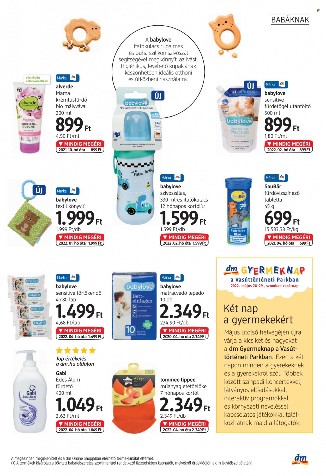 dm drogerie markt akciós újságok - 2022.04.28 - 2022.05.31. Oldal 21