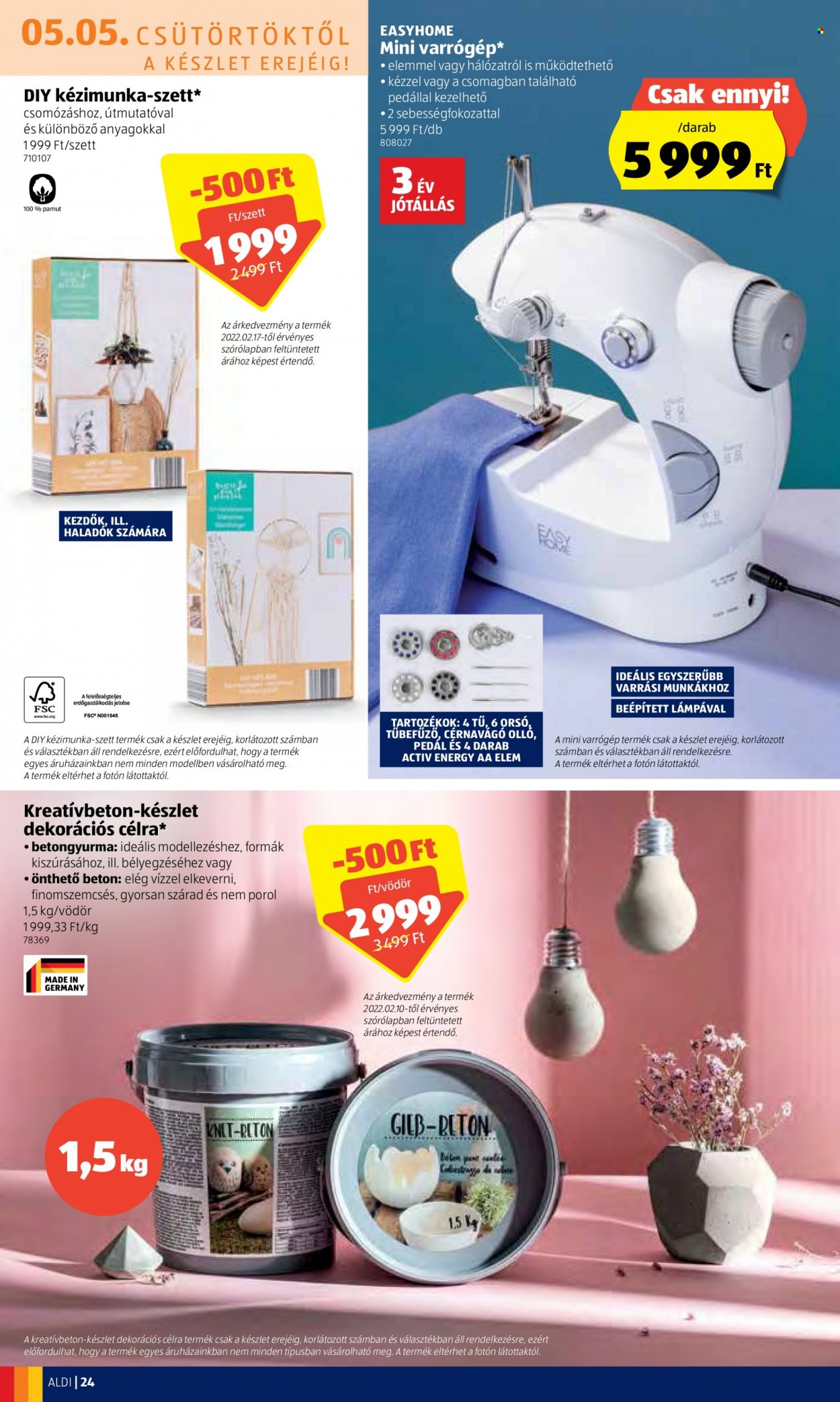 Aldi akciós újságok - 2022.05.05 - 2022.05.11. Oldal 24