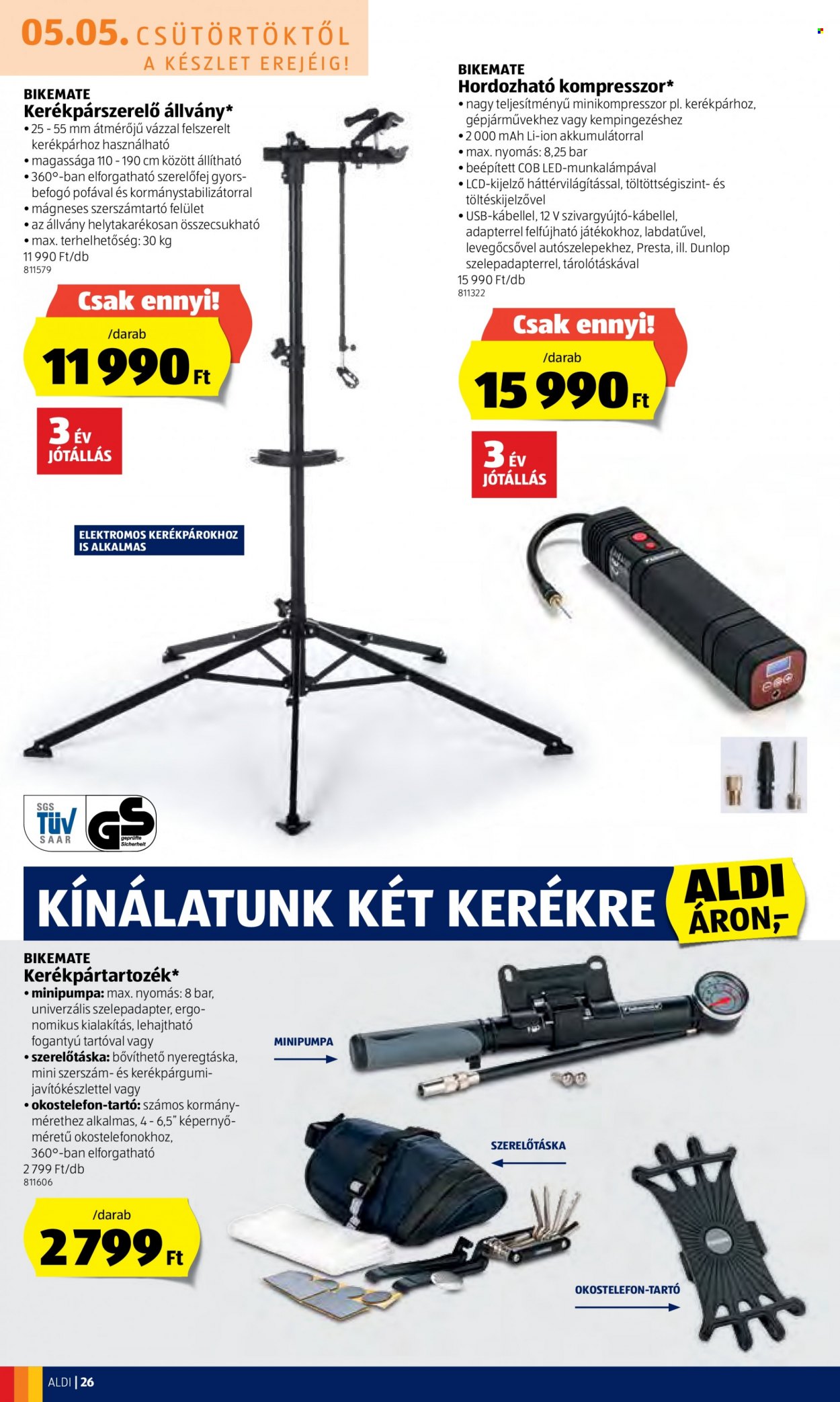 Aldi akciós újságok - 2022.05.05 - 2022.05.11. Oldal 26