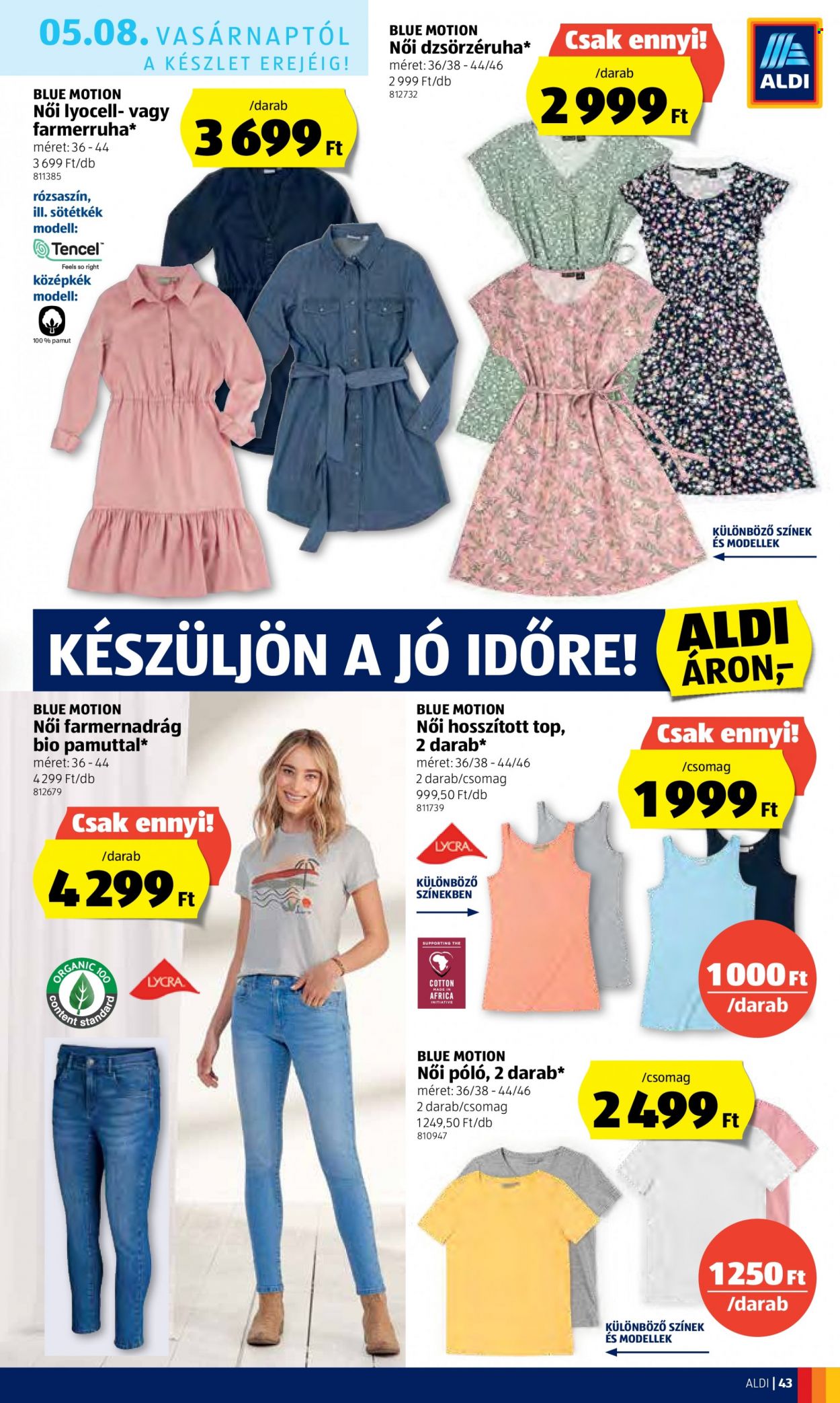 Aldi akciós újságok - 2022.05.05 - 2022.05.11. Oldal 43