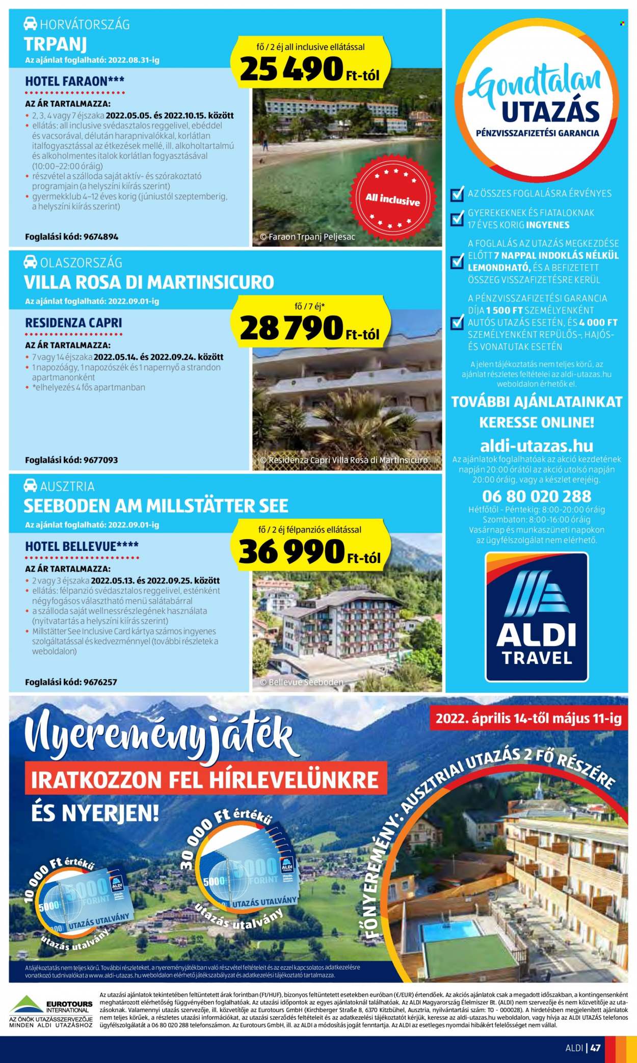 Aldi akciós újságok - 2022.05.05 - 2022.05.11. Oldal 47