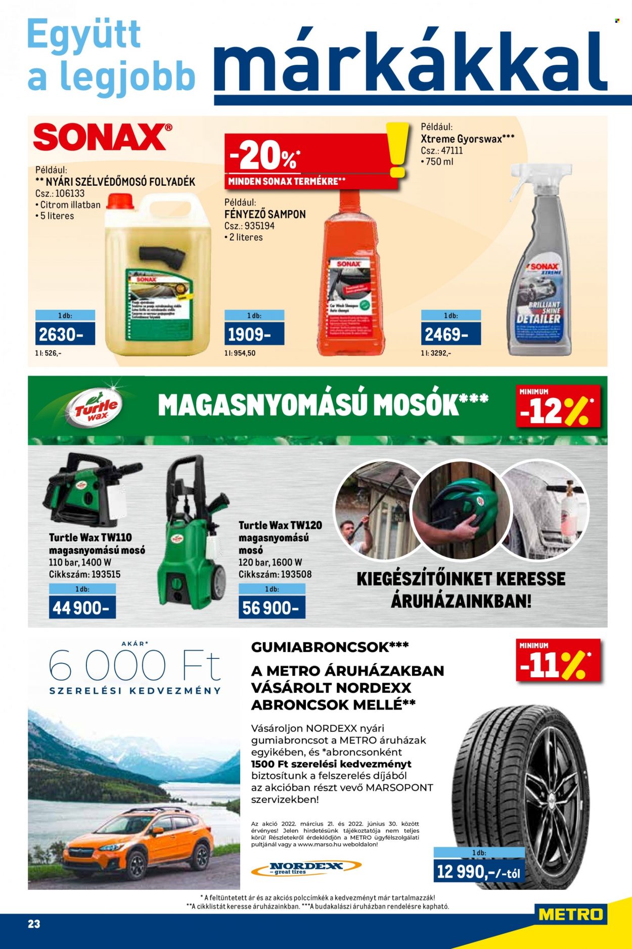Metro akciós újságok - 2022.05.04 - 2022.05.17. Oldal 23