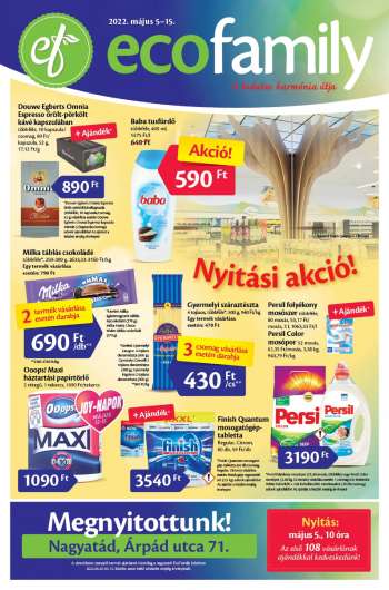 Újság EcoFamily - 2022.05.05 - 2022.05.15.
