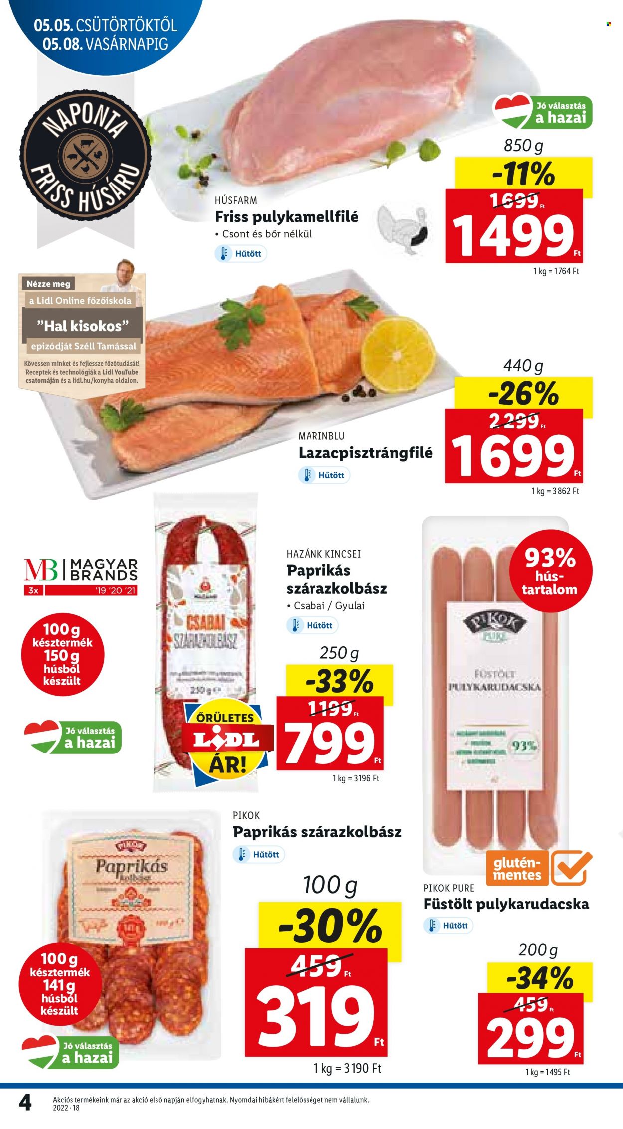 Lidl akciós újságok - 2022.05.05 - 2022.05.11. Oldal 4