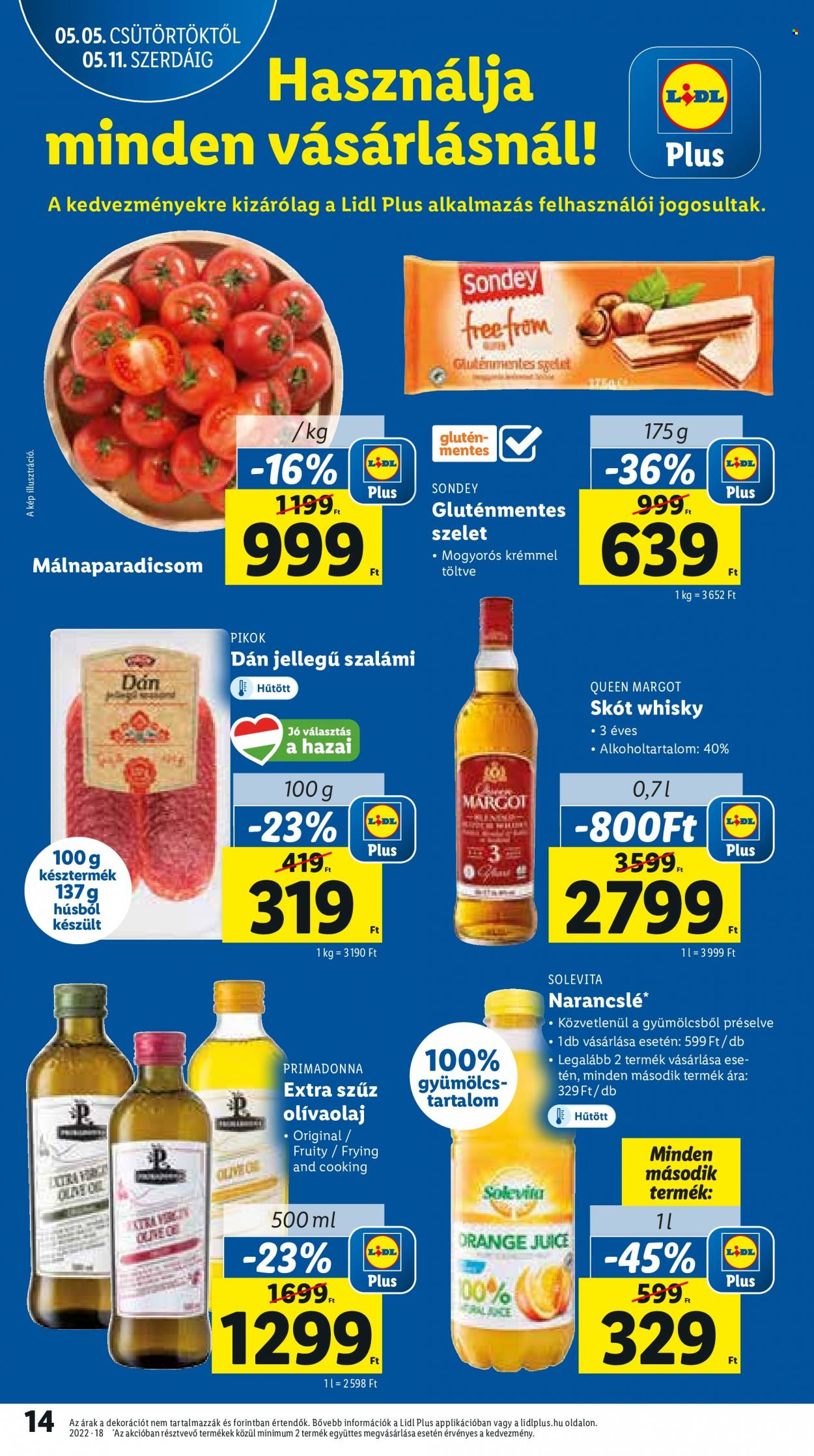 Lidl akciós újságok - 2022.05.05 - 2022.05.11. Oldal 14