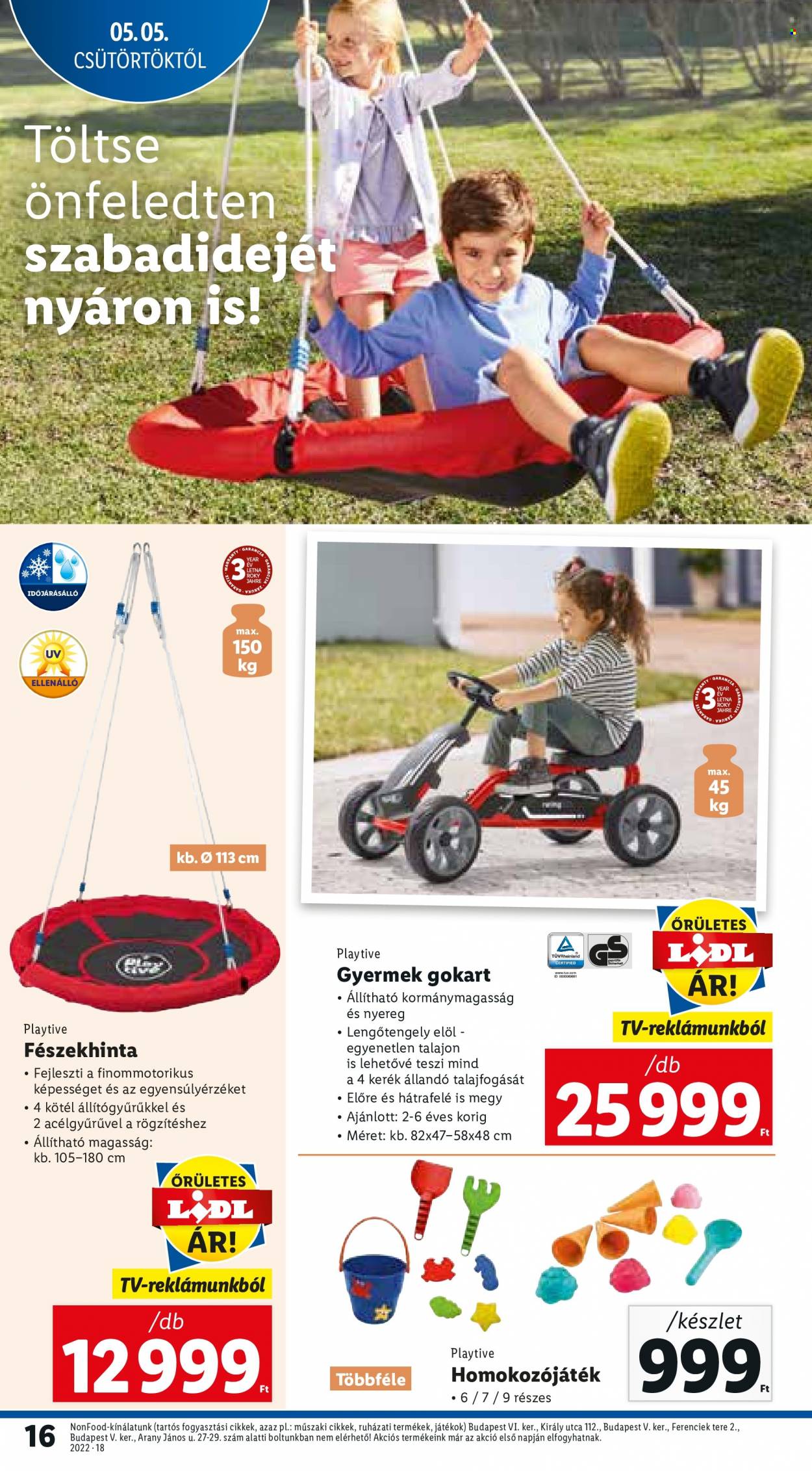 Lidl akciós újságok - 2022.05.05 - 2022.05.11. Oldal 16