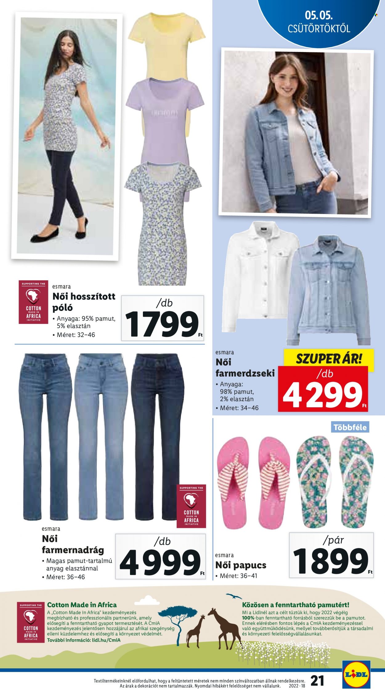 Lidl akciós újságok - 2022.05.05 - 2022.05.11. Oldal 21