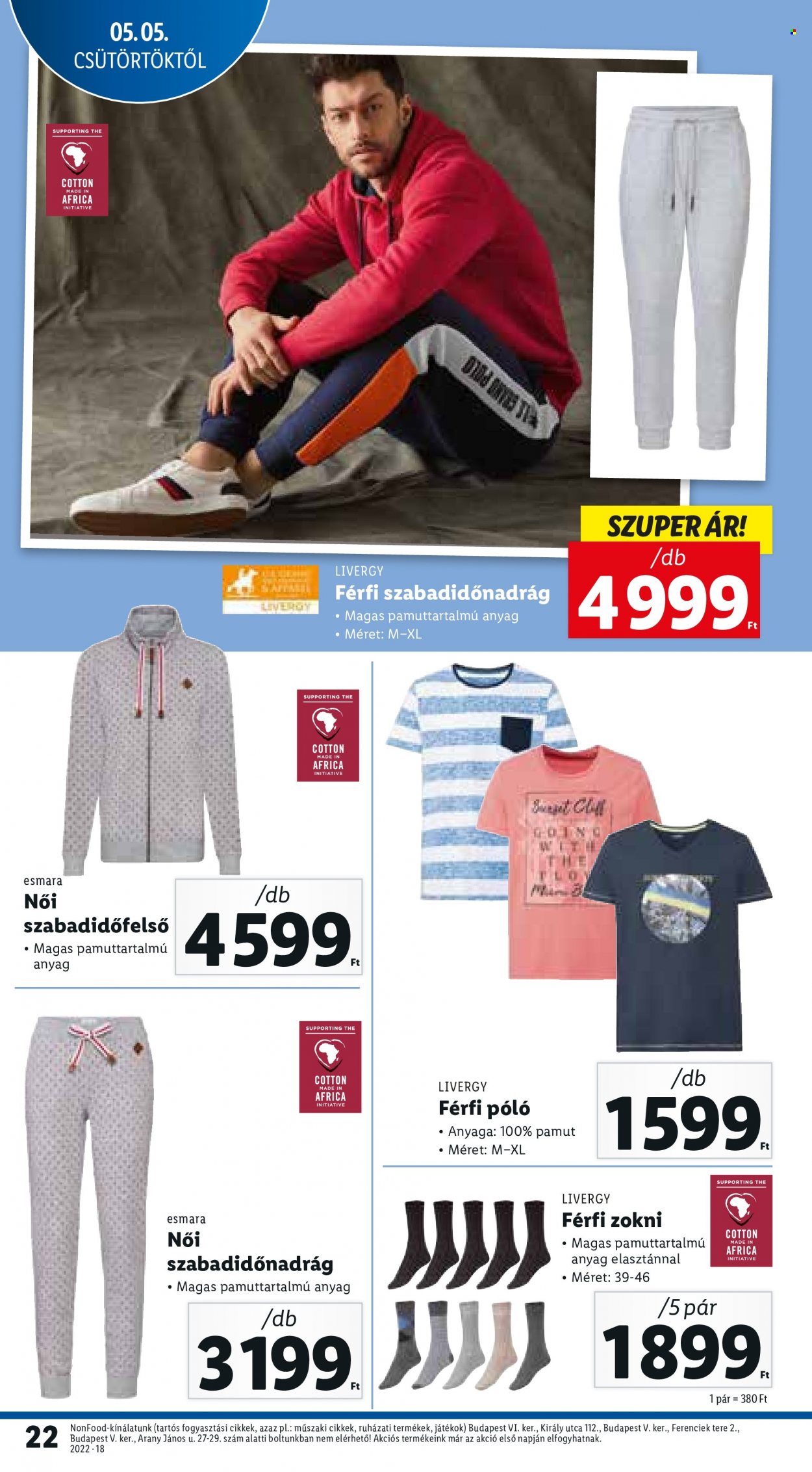 Lidl akciós újságok - 2022.05.05 - 2022.05.11. Oldal 22