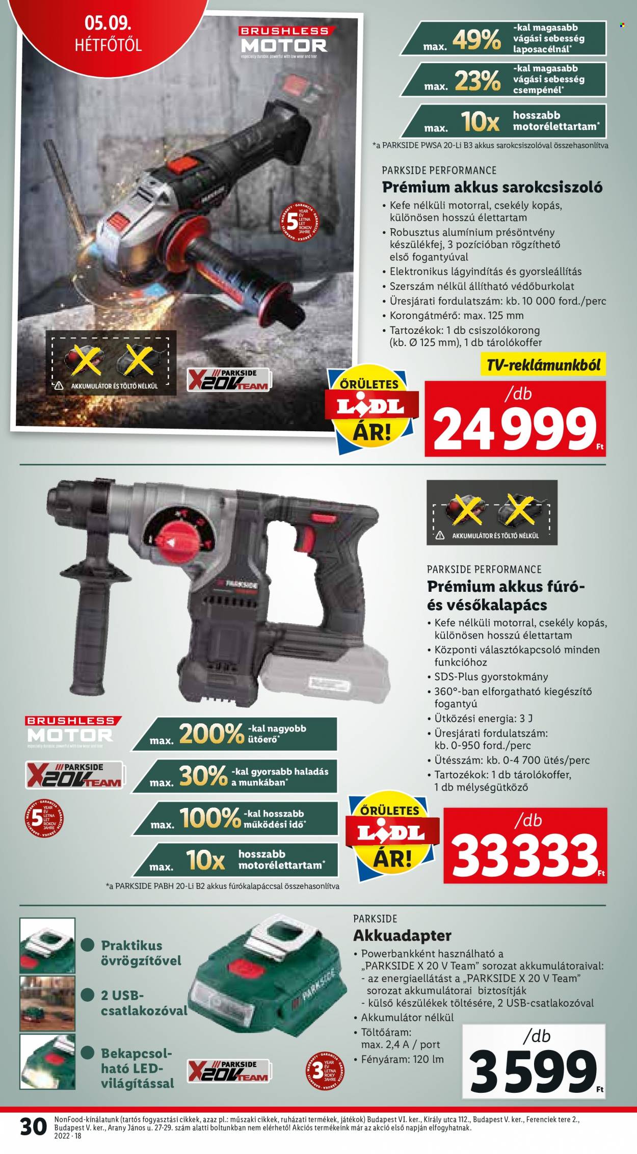 Lidl akciós újságok - 2022.05.05 - 2022.05.11. Oldal 30